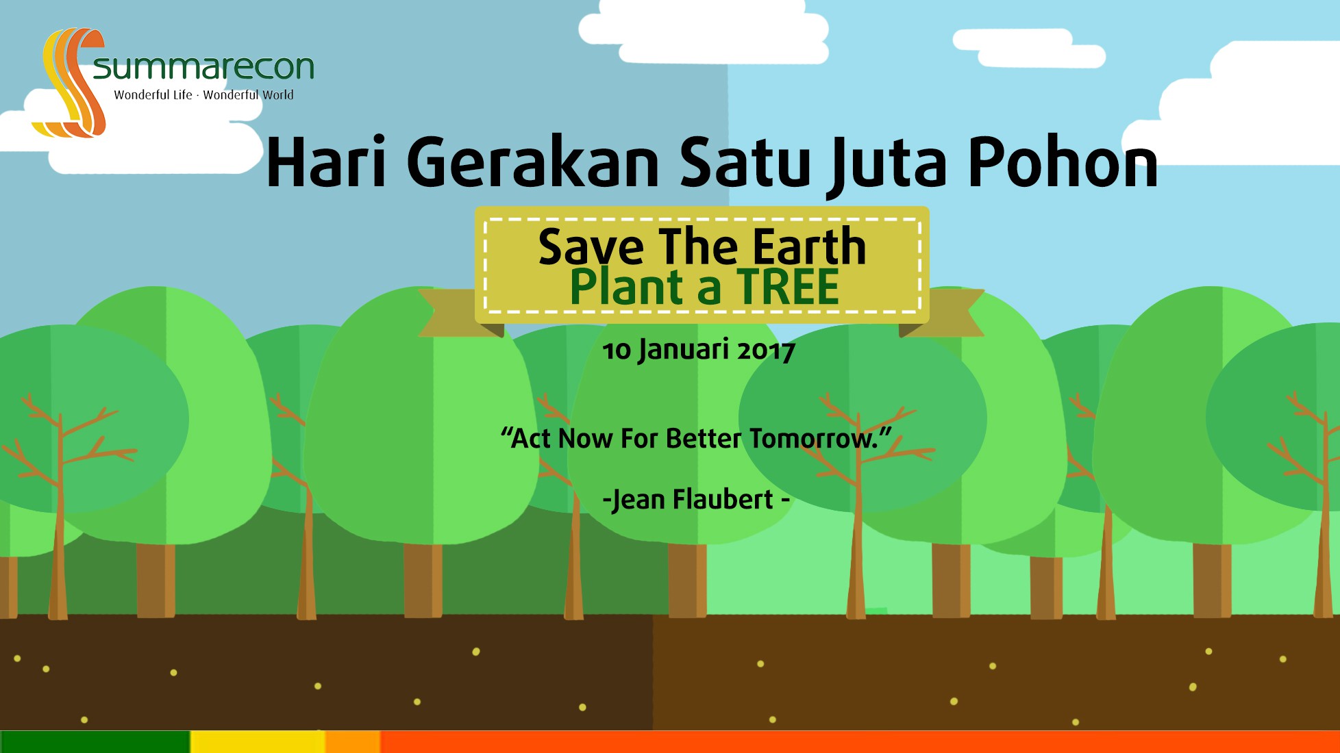 Sejuta Pohon yang Menghidupkan