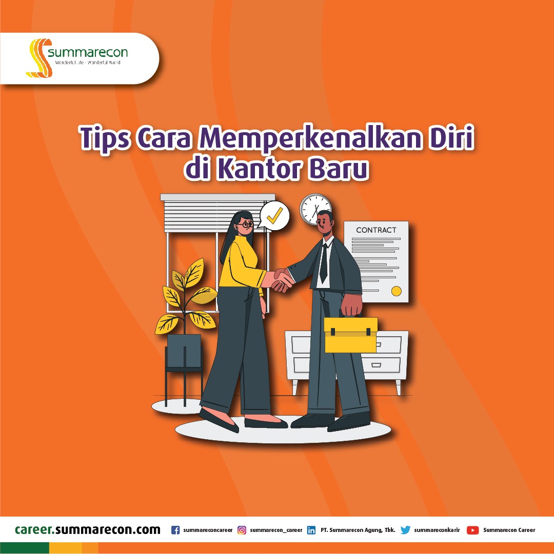 Tips Cara Memperkenalkan Diri di Kantor Baru