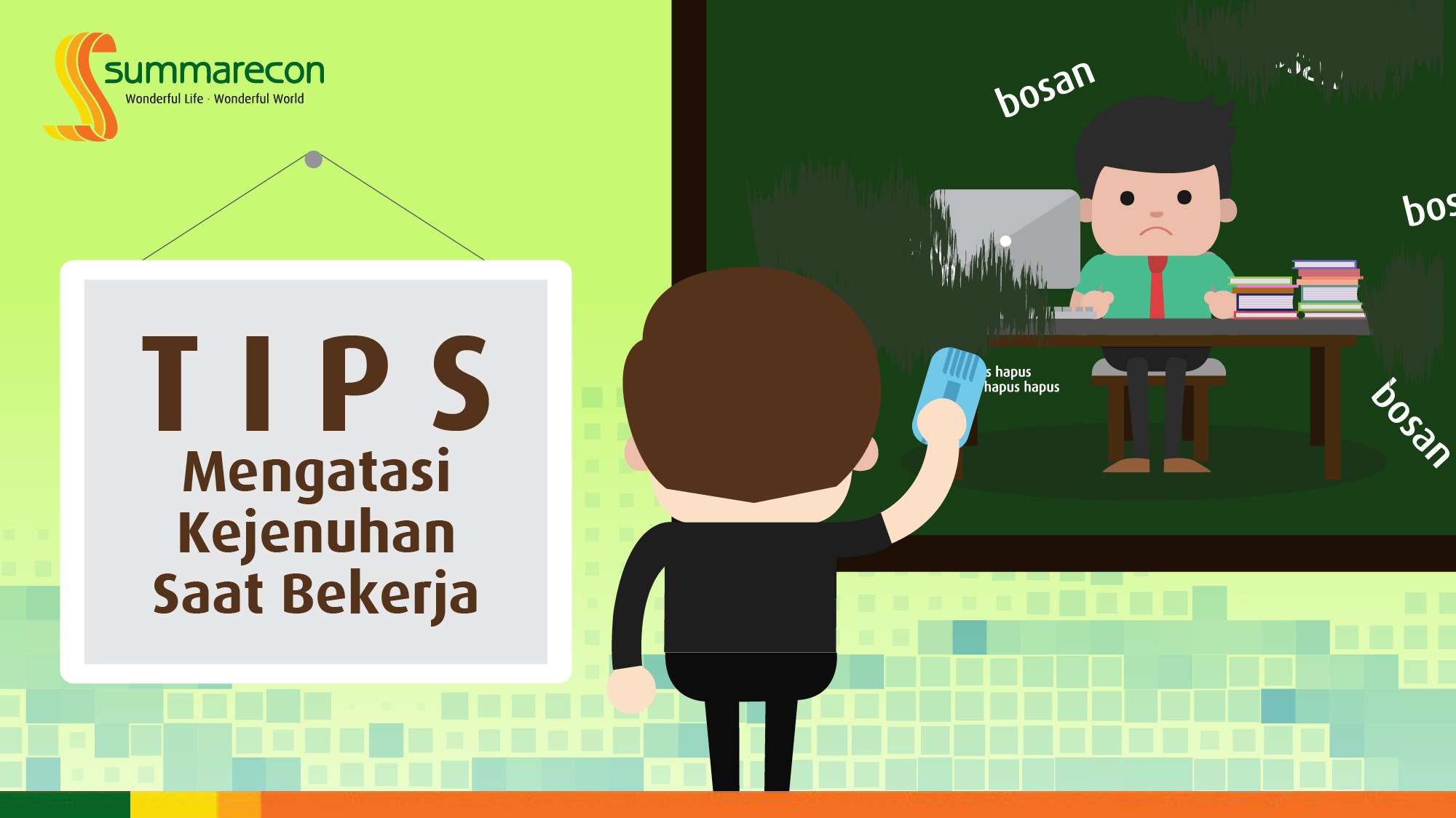Tips Mengatasi Kejenuhan saat Bekerja