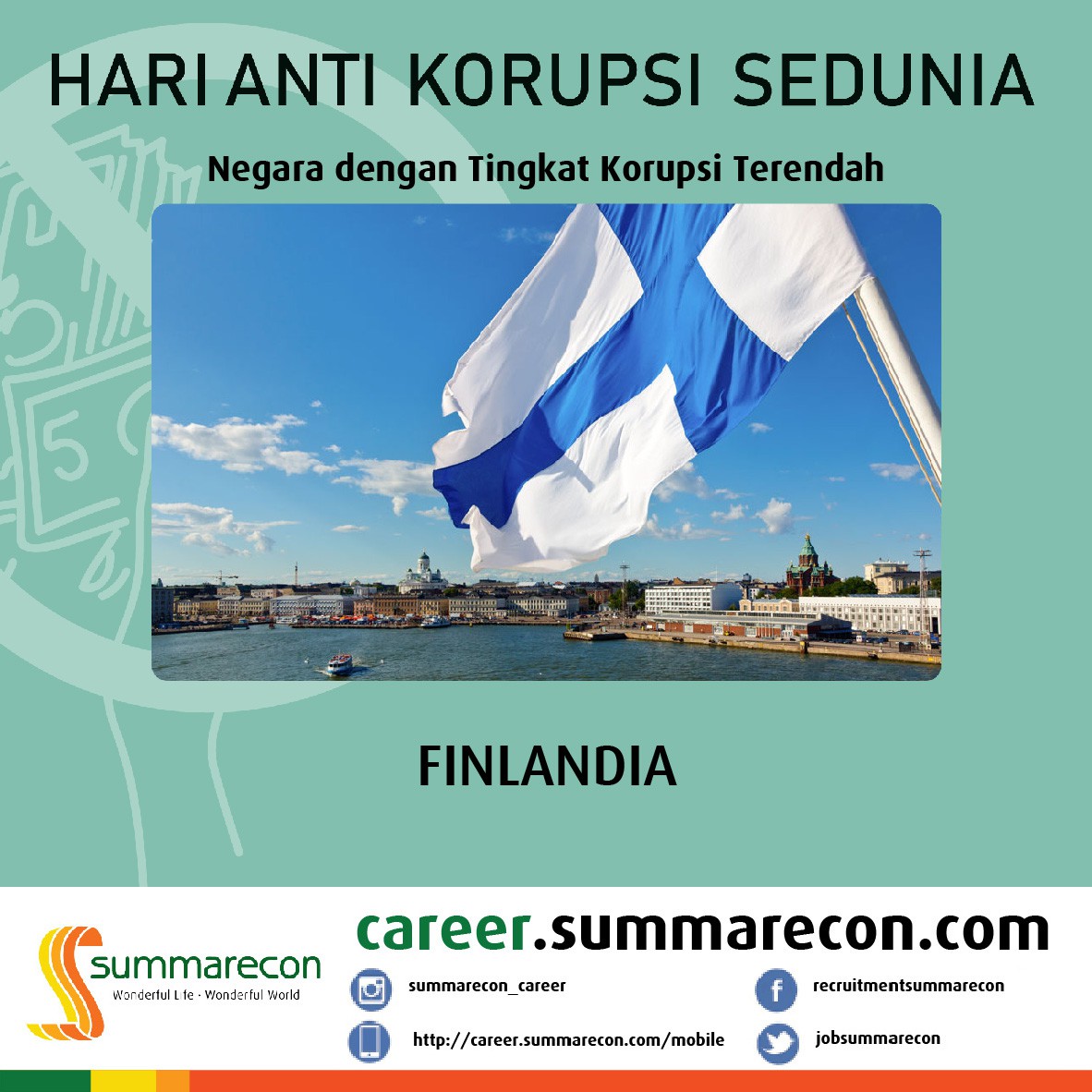 Trivia Anti Korupsi: Negara dengan Tingkat Korupsi Terendah (3/5)