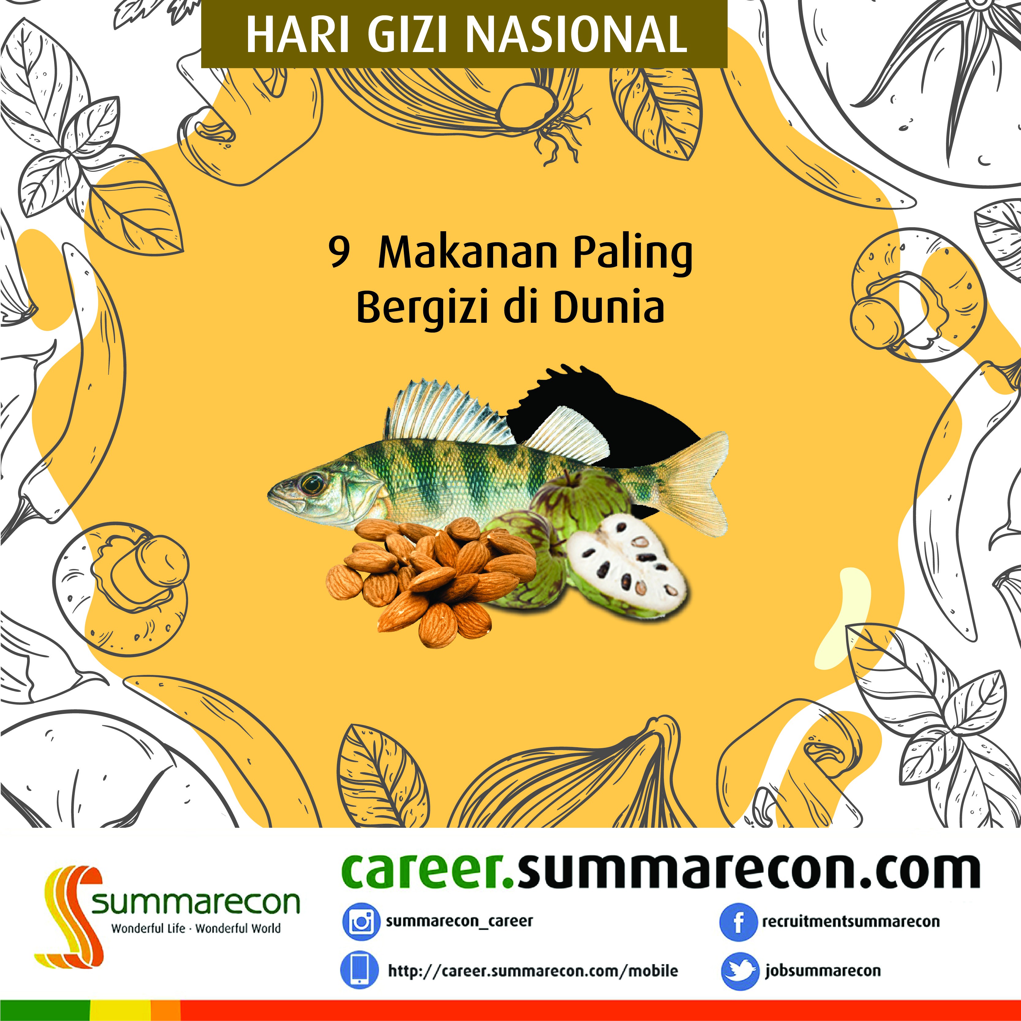 Trivia Gizi & Makanan - Makanan Paling Bergizi