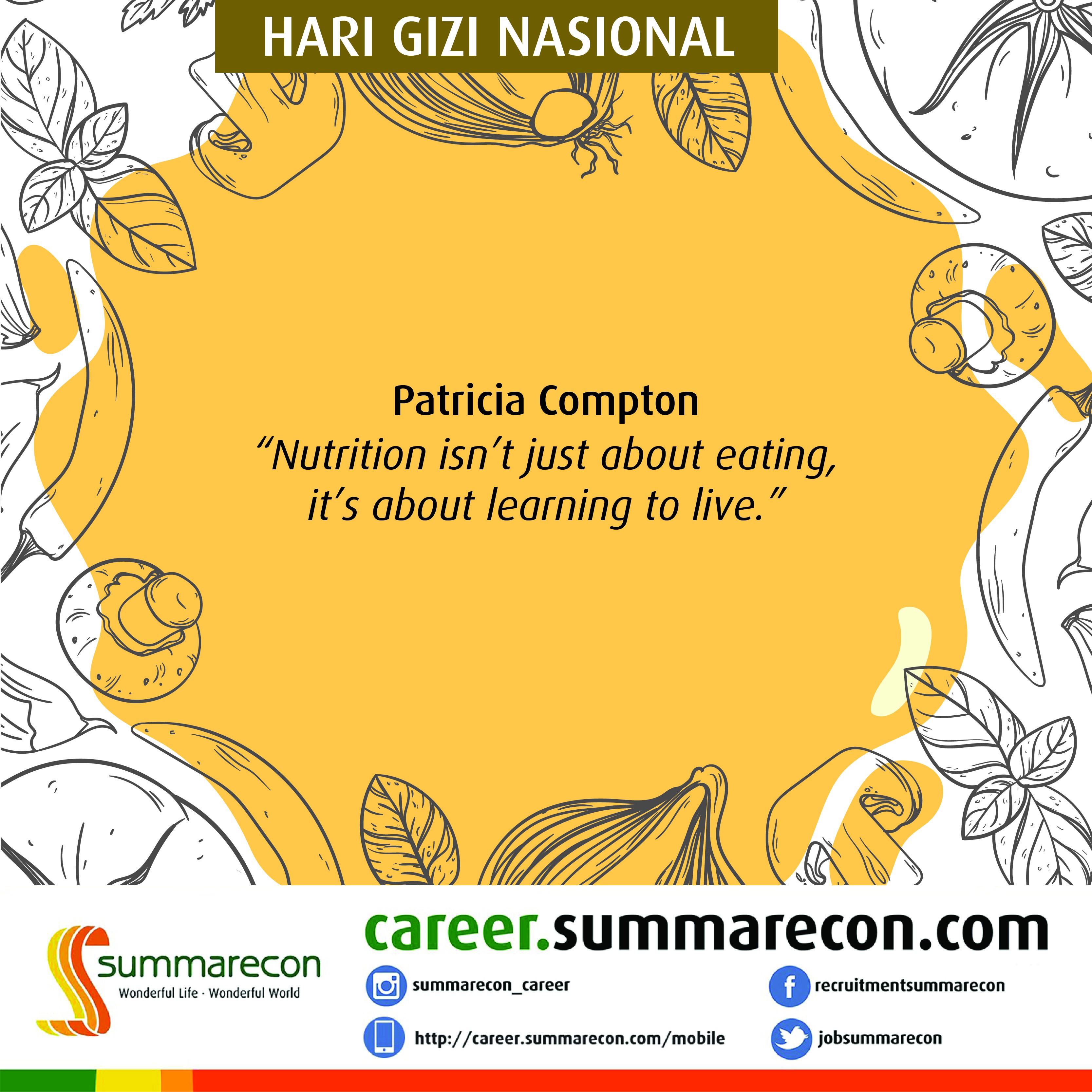 Trivia Gizi & Makanan - Patricia Comptton