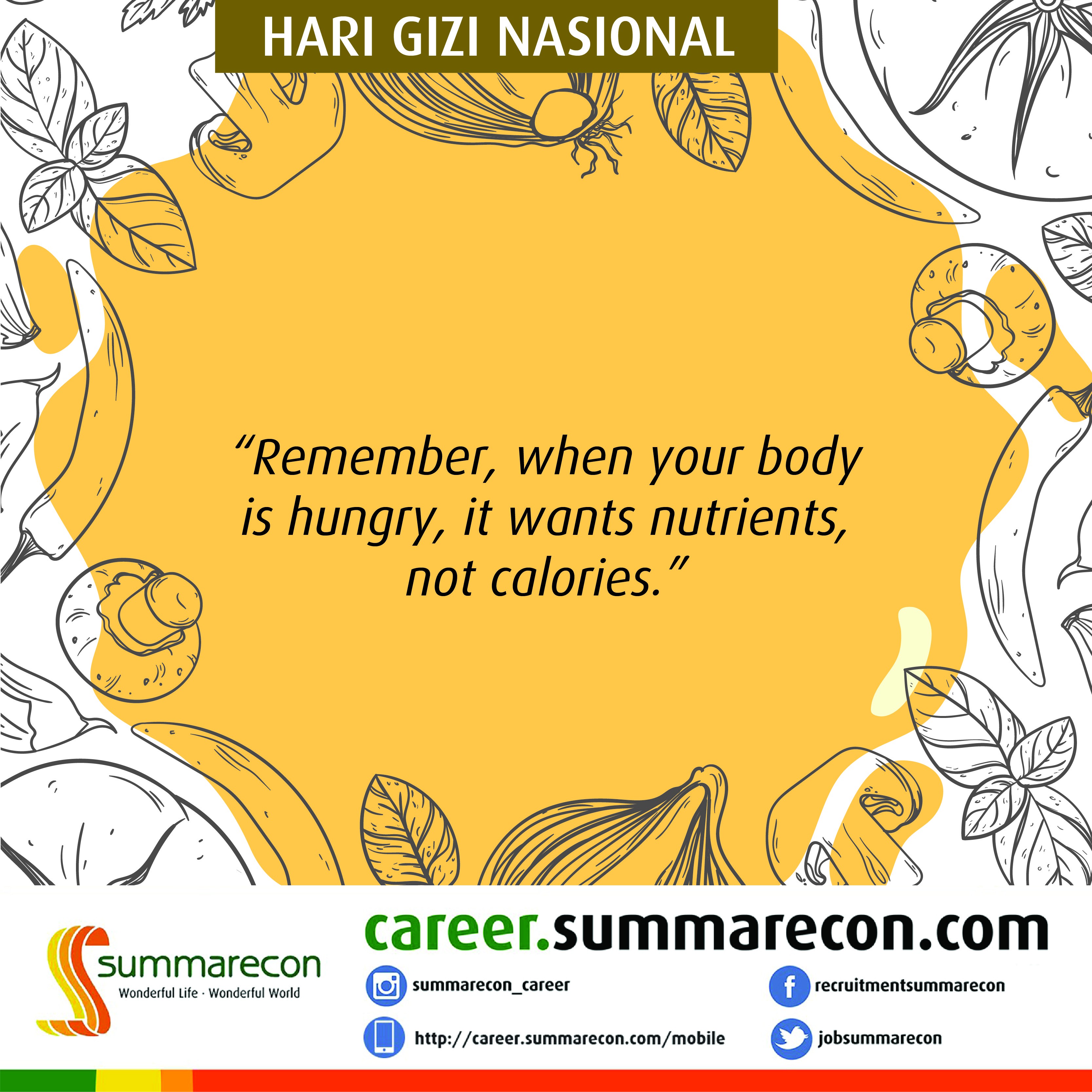 Trivia Gizi & Makanan - Quotes