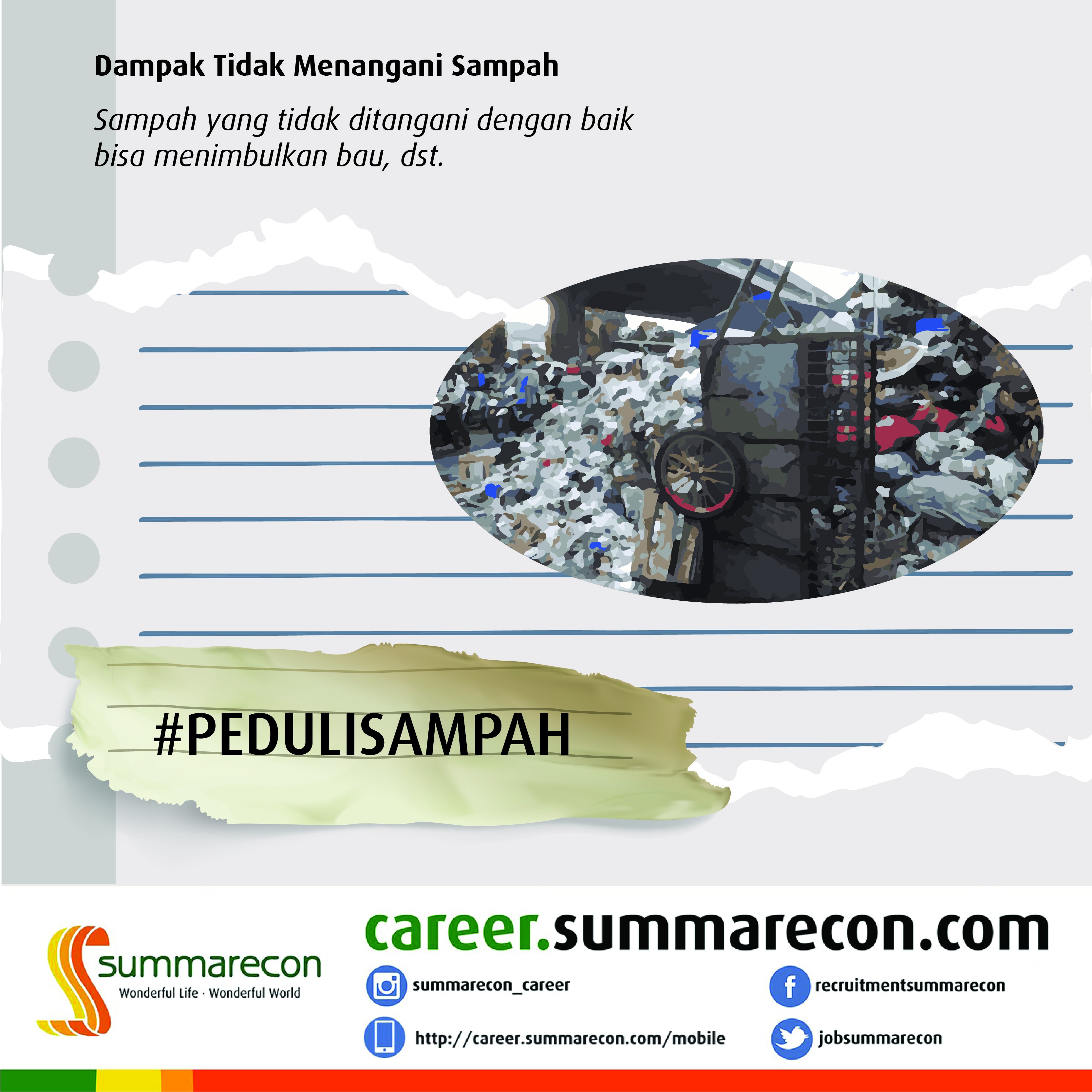 Trivia Peduli Sampah - Sampah Menimbulkan Bau