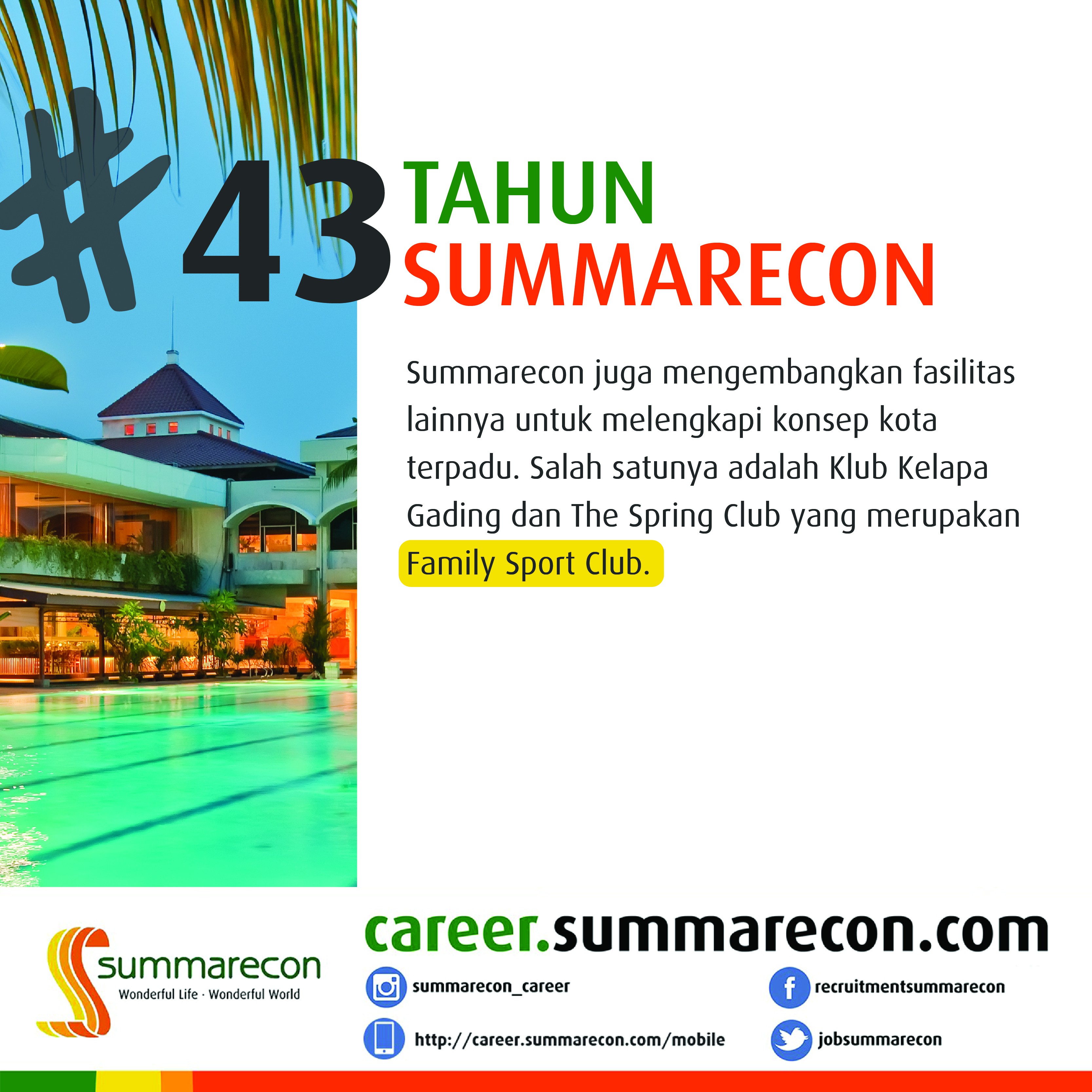 Trivia Summarecon - The Spring Club