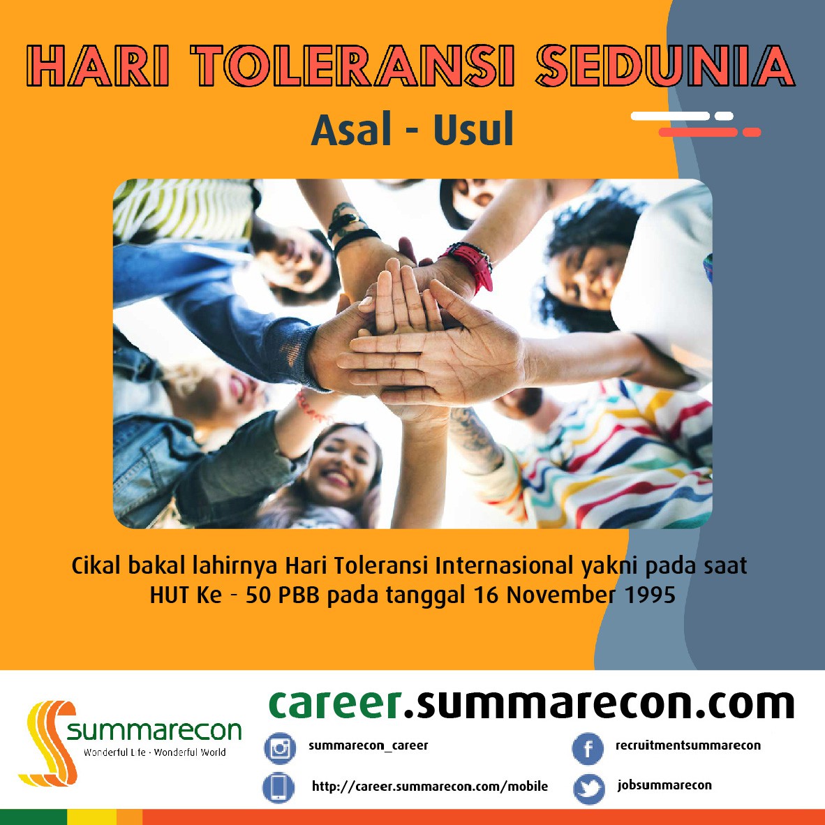Trivia Toleransi: Asal usul