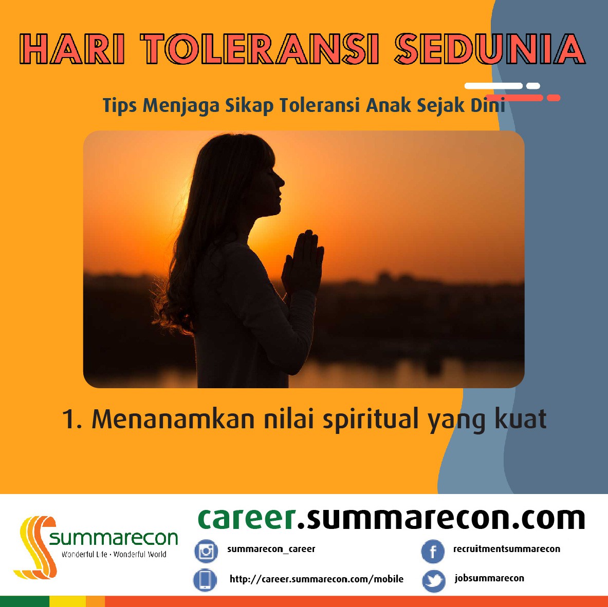 Trivia Toleransi: Tips Menjaga Sikap Toleransi Anak Sejak Dini (1/5)