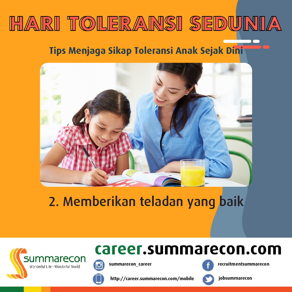 Trivia Toleransi: Tips Menjaga Sikap Toleransi Anak Sejak Dini (2/5)