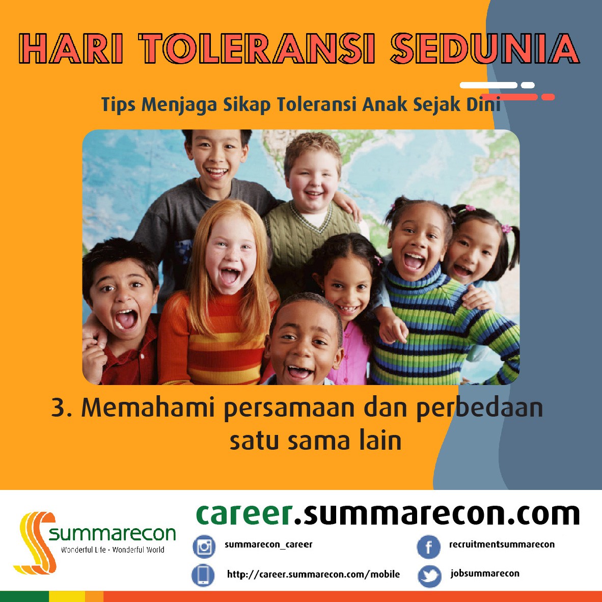 Trivia Toleransi: Tips Menjaga Sikap Toleransi Anak Sejak Dini (3/5)