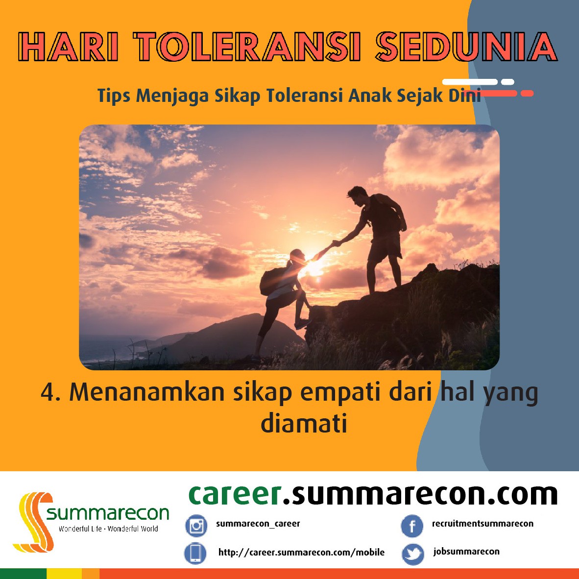 Trivia Toleransi: Tips Menjaga Sikap Toleransi Anak Sejak Dini (4/5)