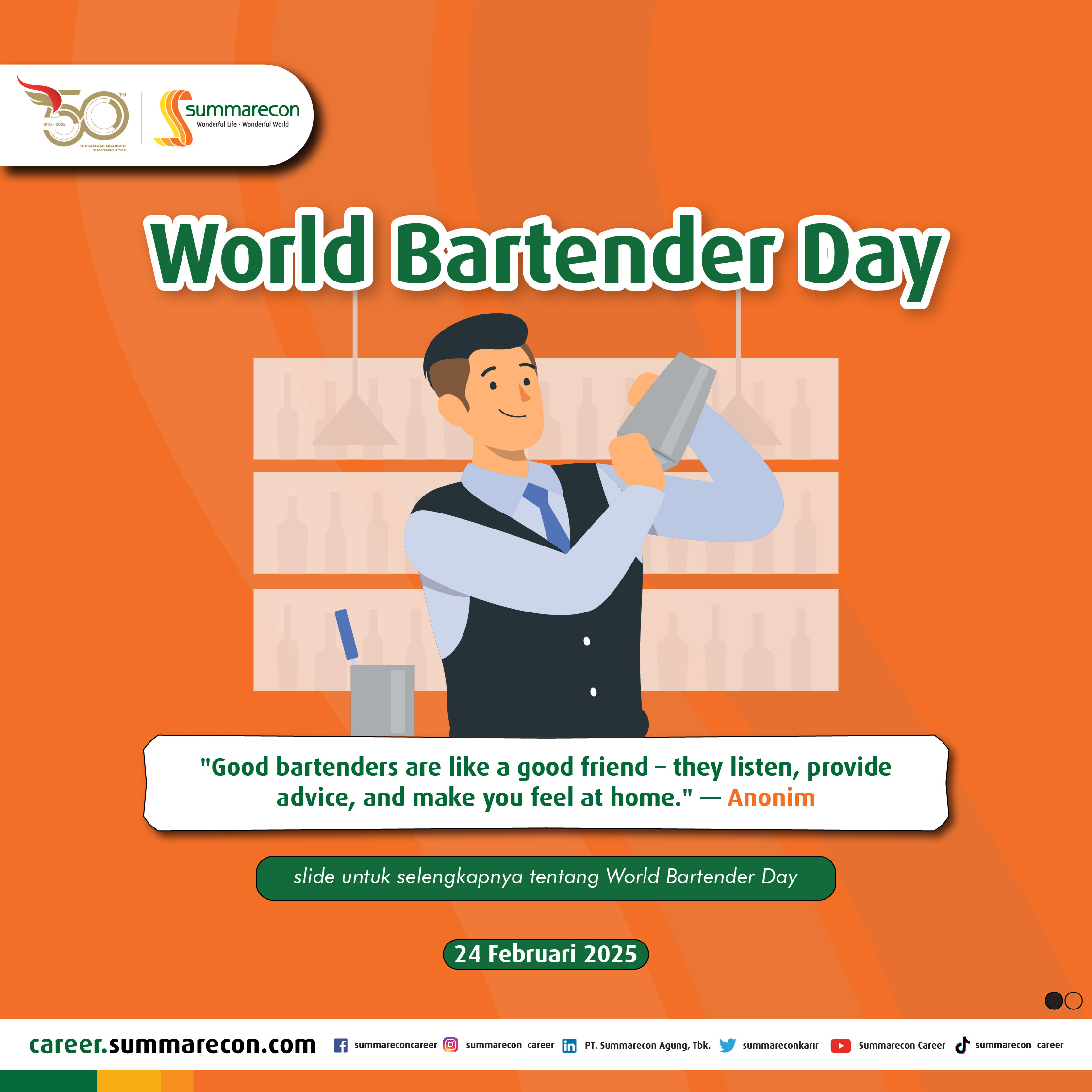World Bartender Day