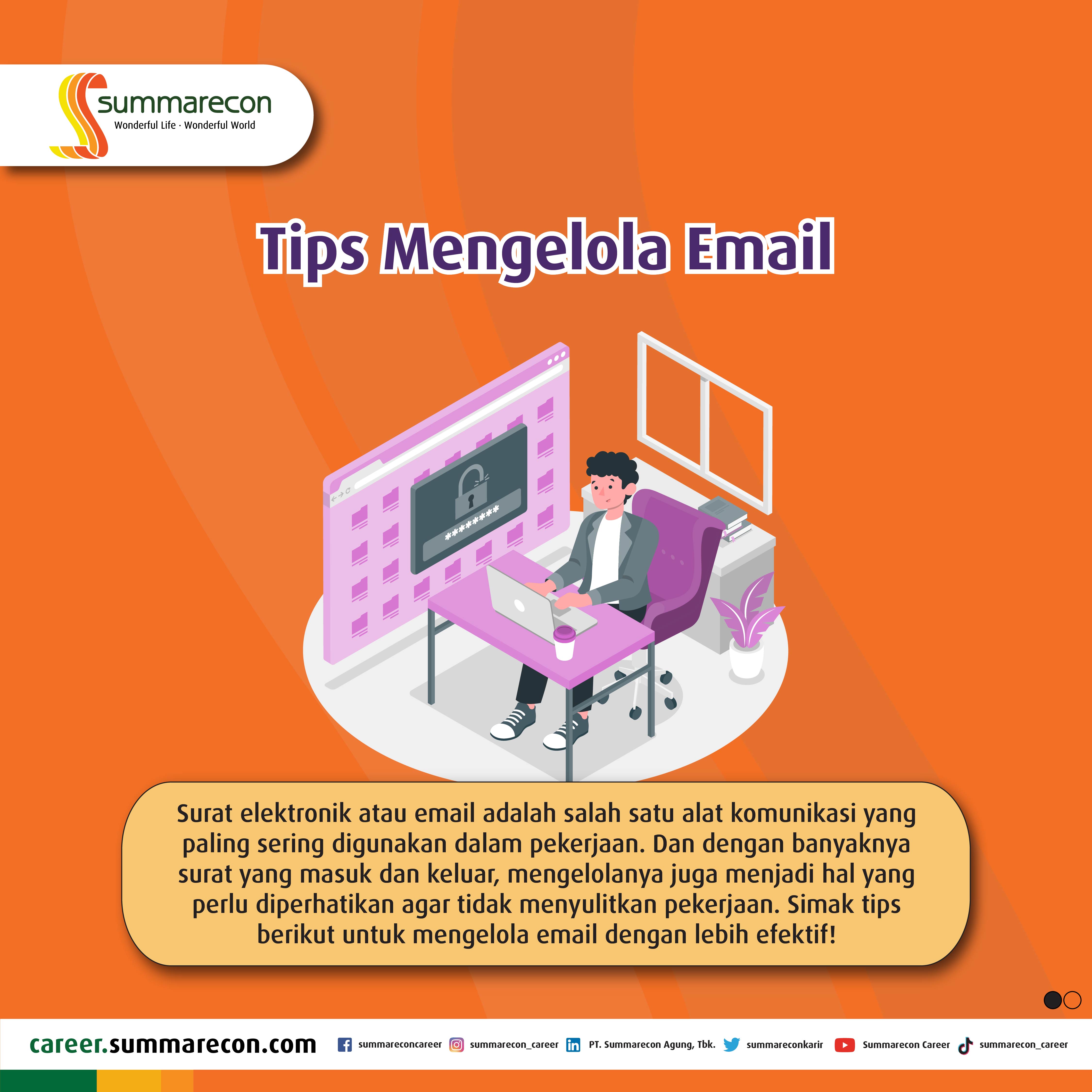 Tips Mengelola Email