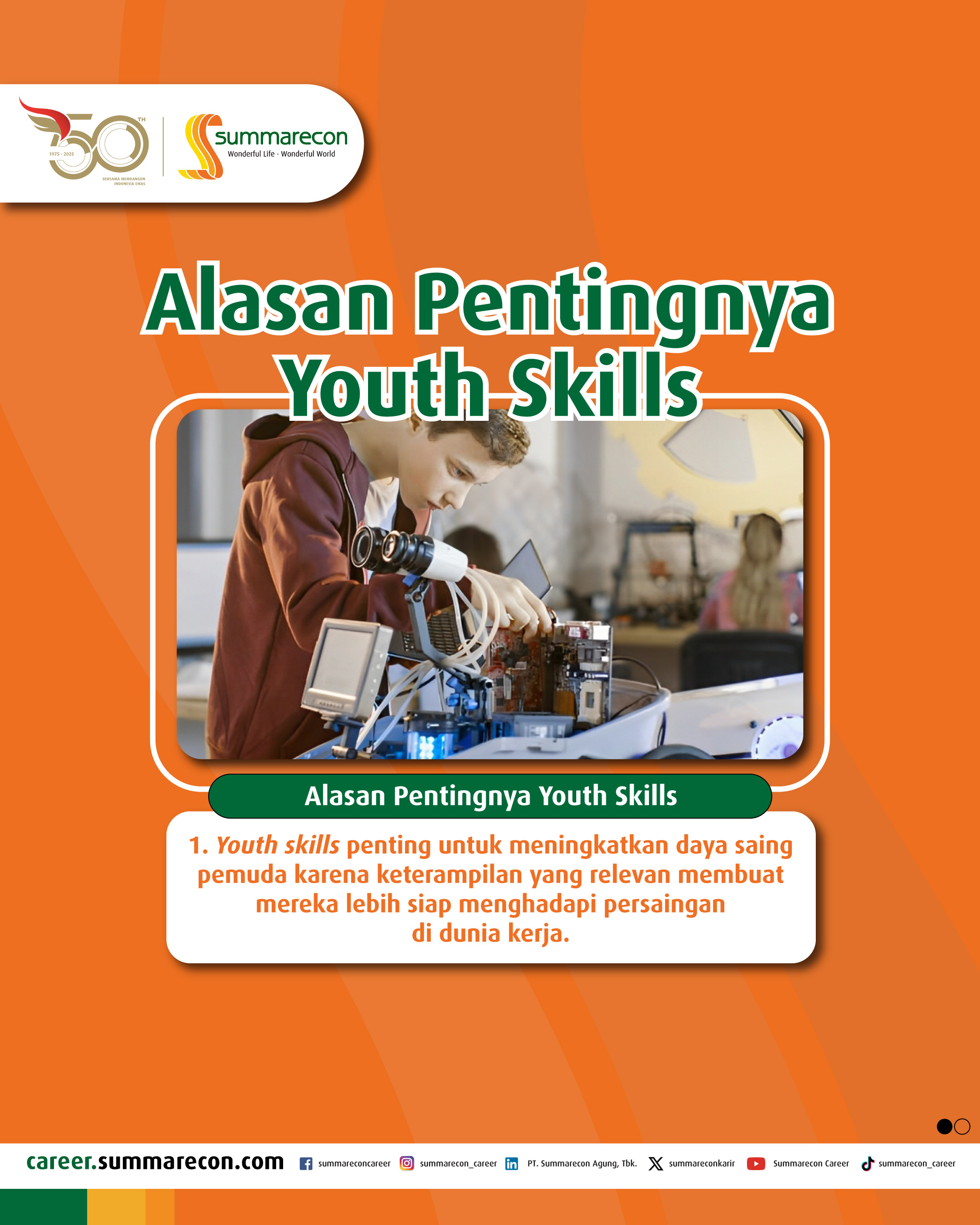 Alasan Pentingnya Youth Skills(1/5)