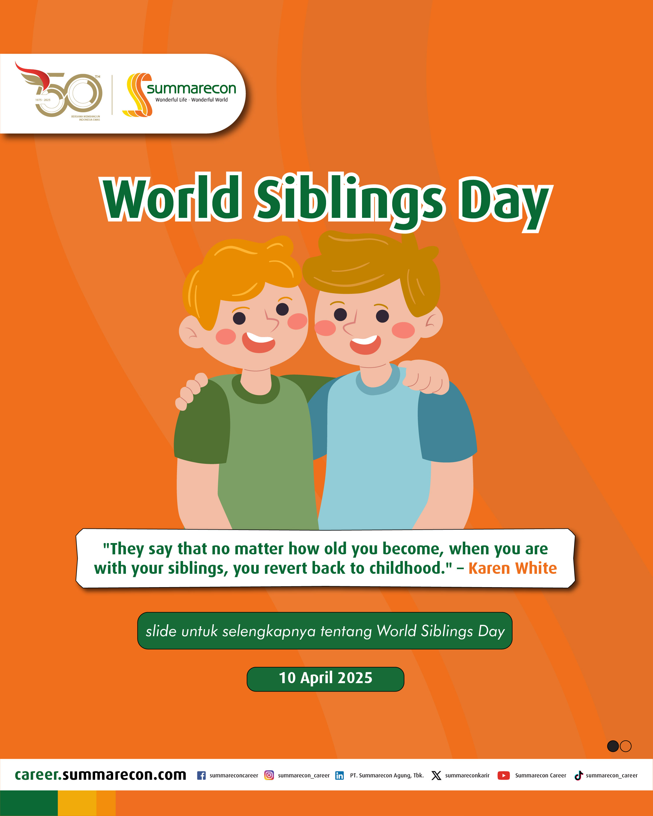 World Siblings Day