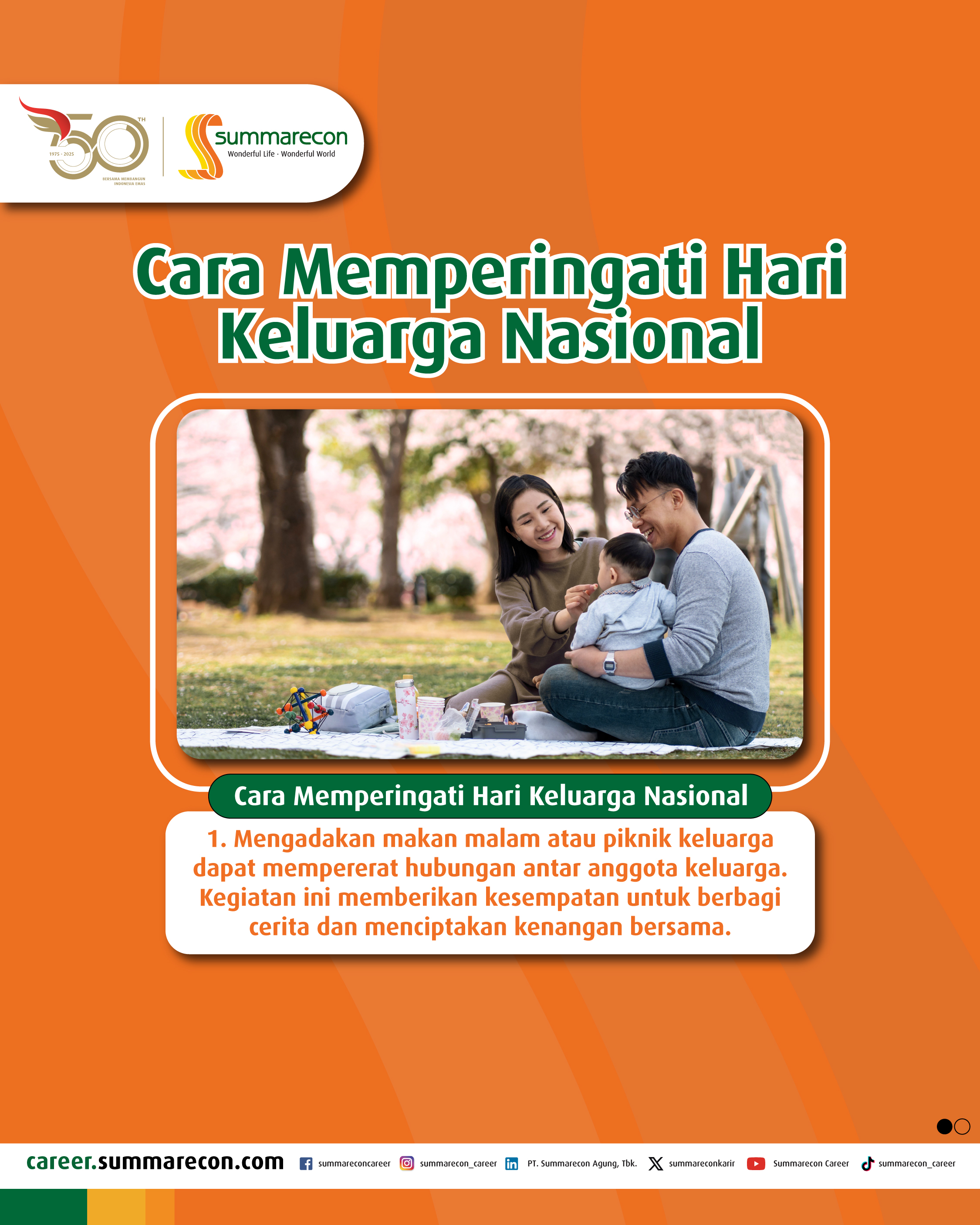 Cara Memperingati Hari Keluarga Nasional (1/3)