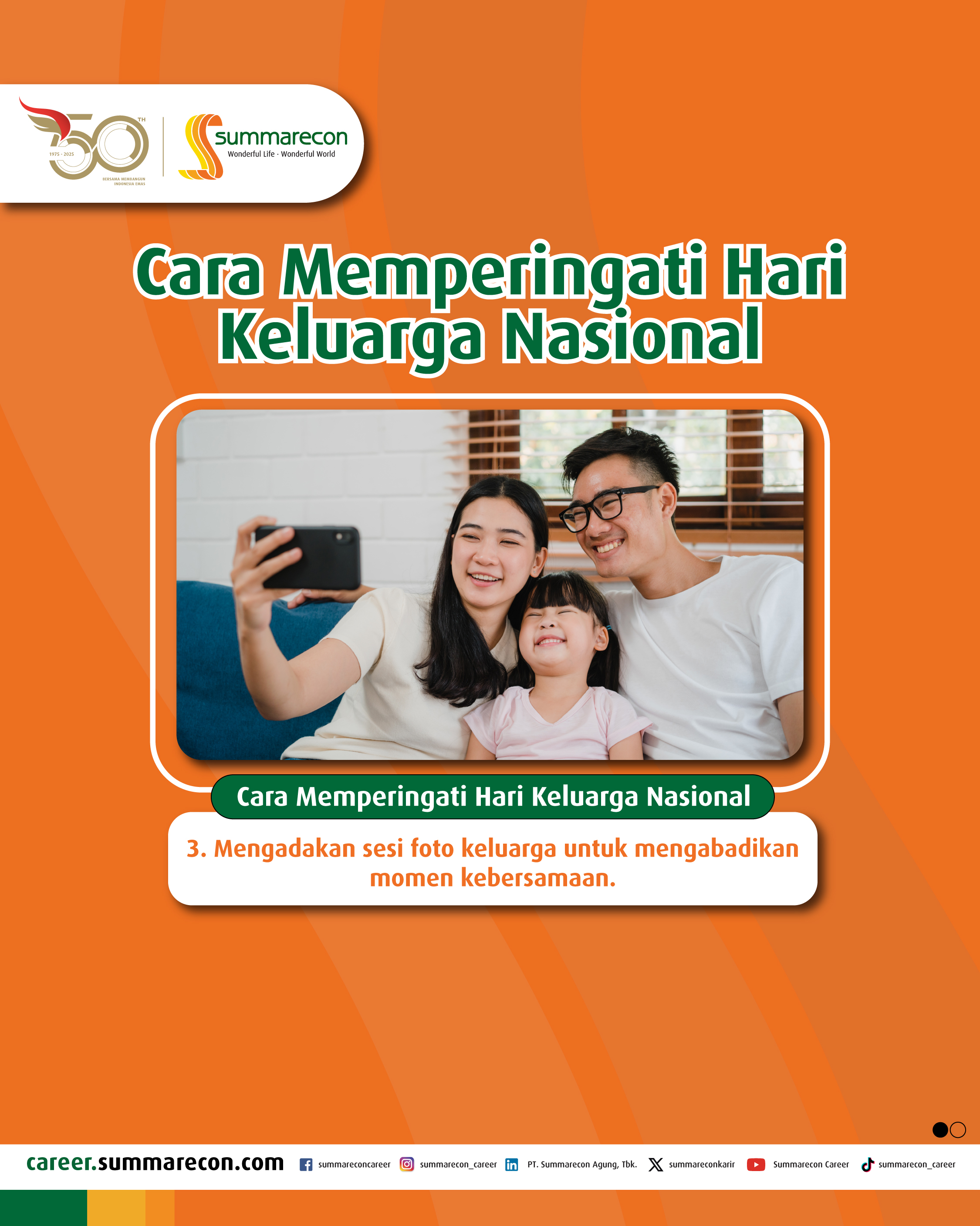 Cara Memperingati Hari Keluarga Nasional (3/3)