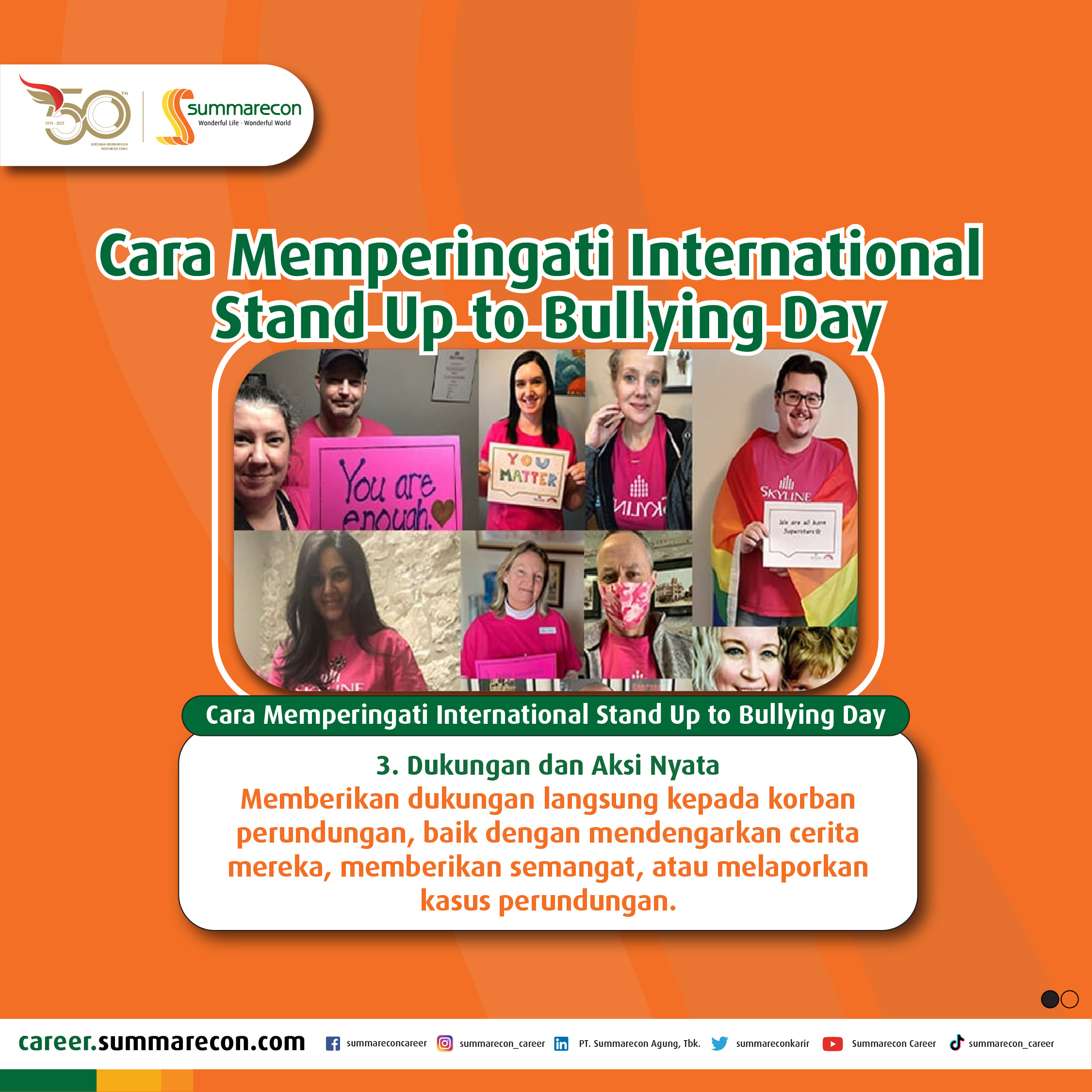 Cara Memperingati International Stand Up to Bullying Day (3/4)