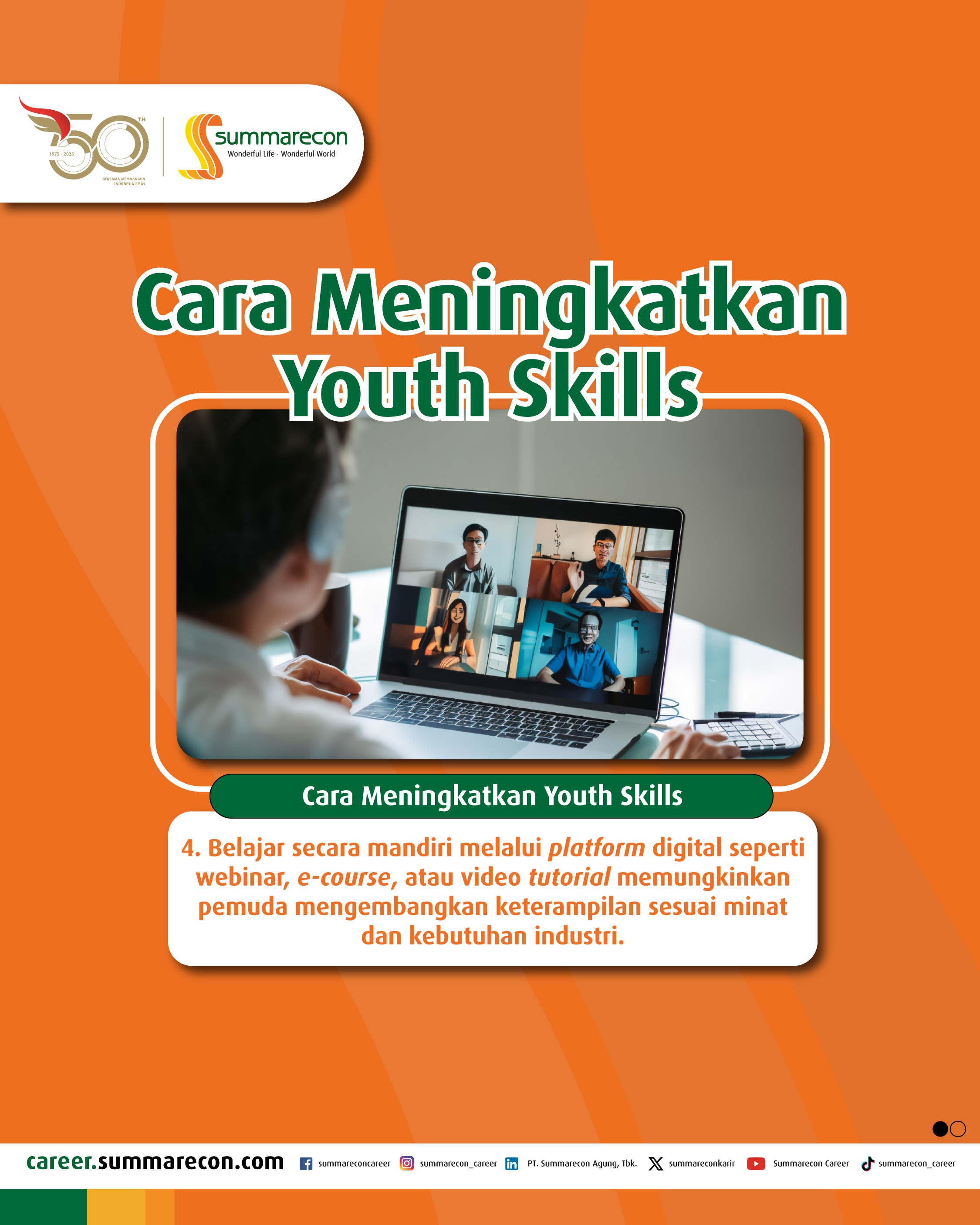 Cara Meningkatkan Youth Skills(4/4)
