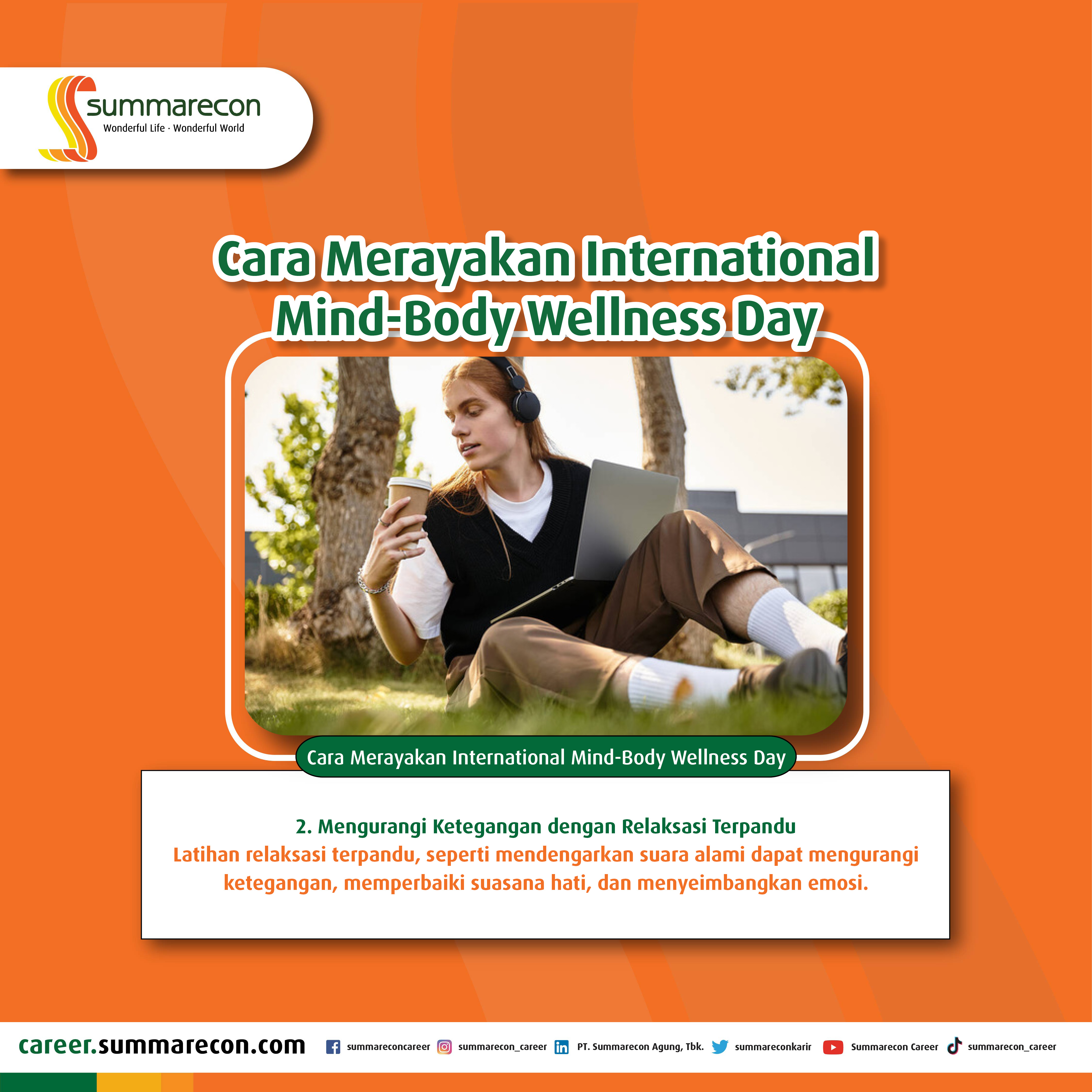 Cara Merayakan International Mind-Body Wellness Day (2/5)