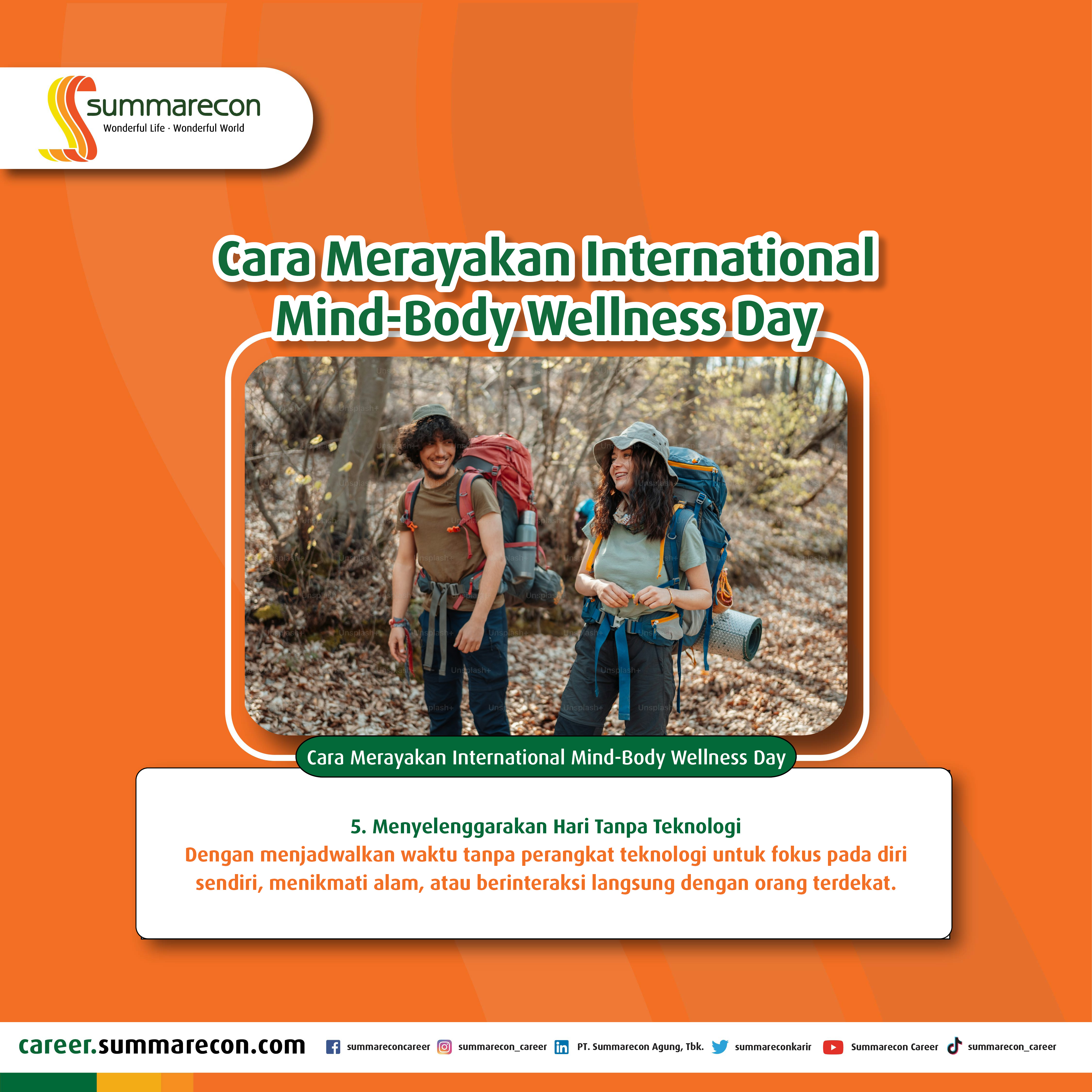Cara Merayakan International Mind-Body Wellness Day (5/5)