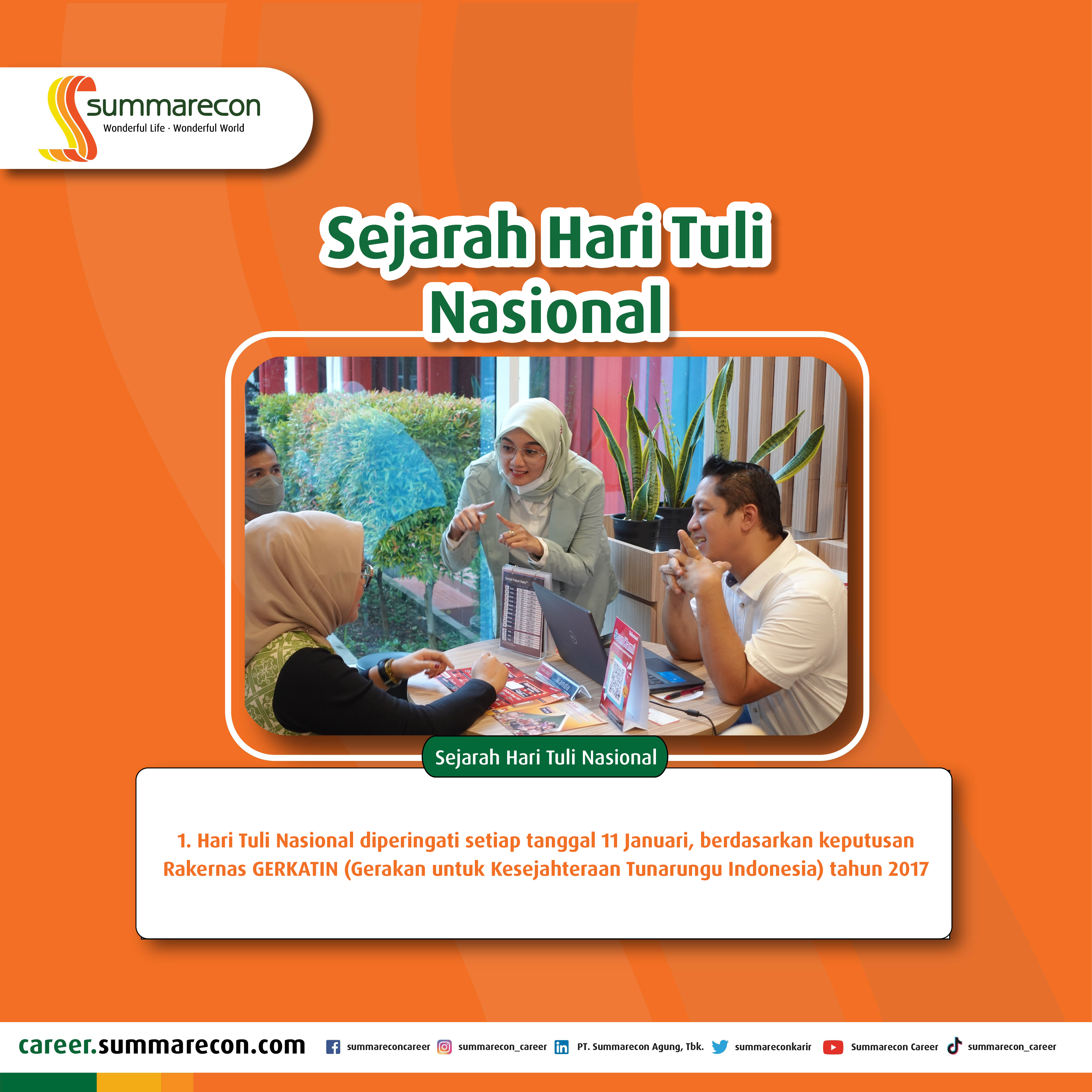 Sejarah Hari Tuli Nasional (1/5)