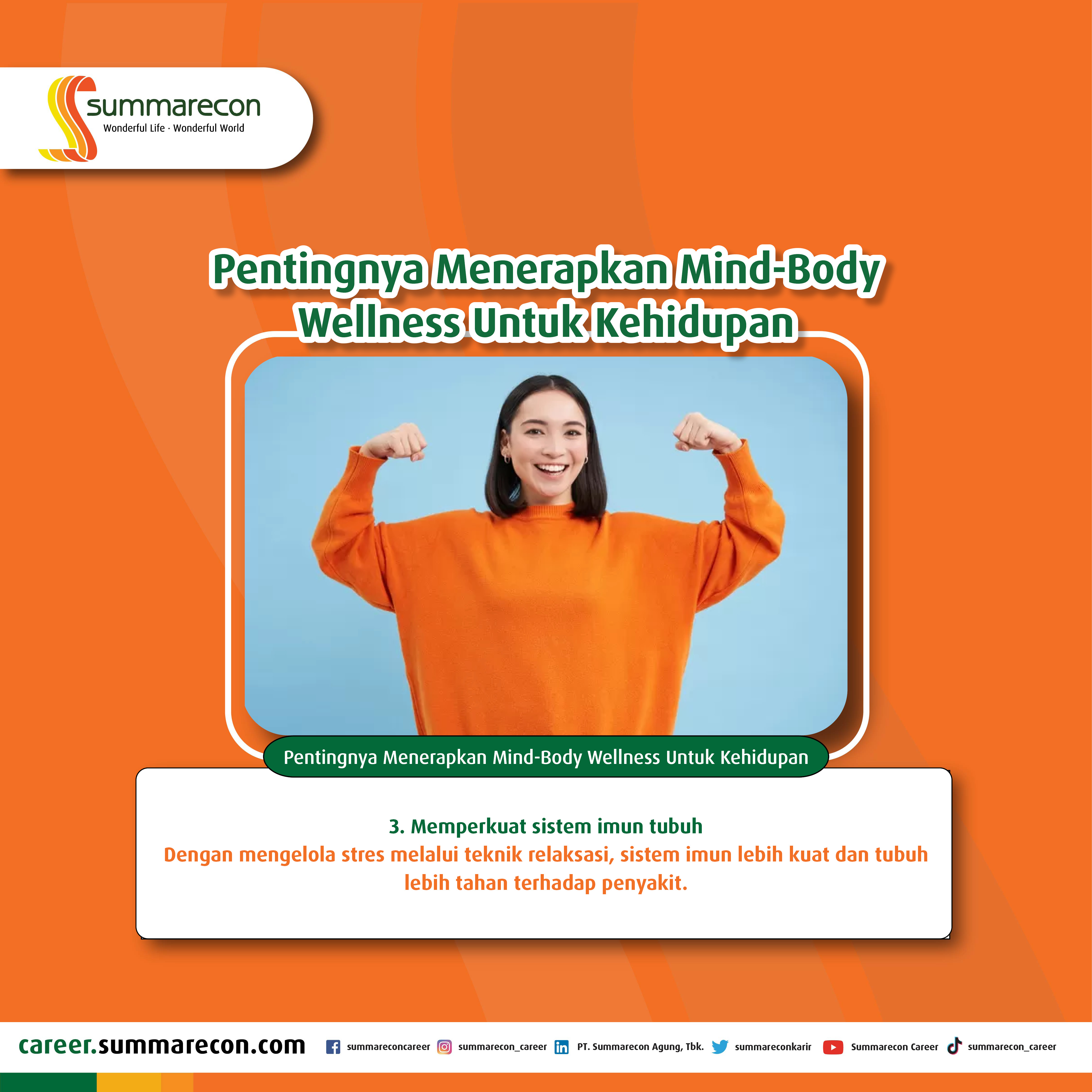 Pentingnya Menerapkan Mind-Body Wellness Untuk Kehidupan (3/5)