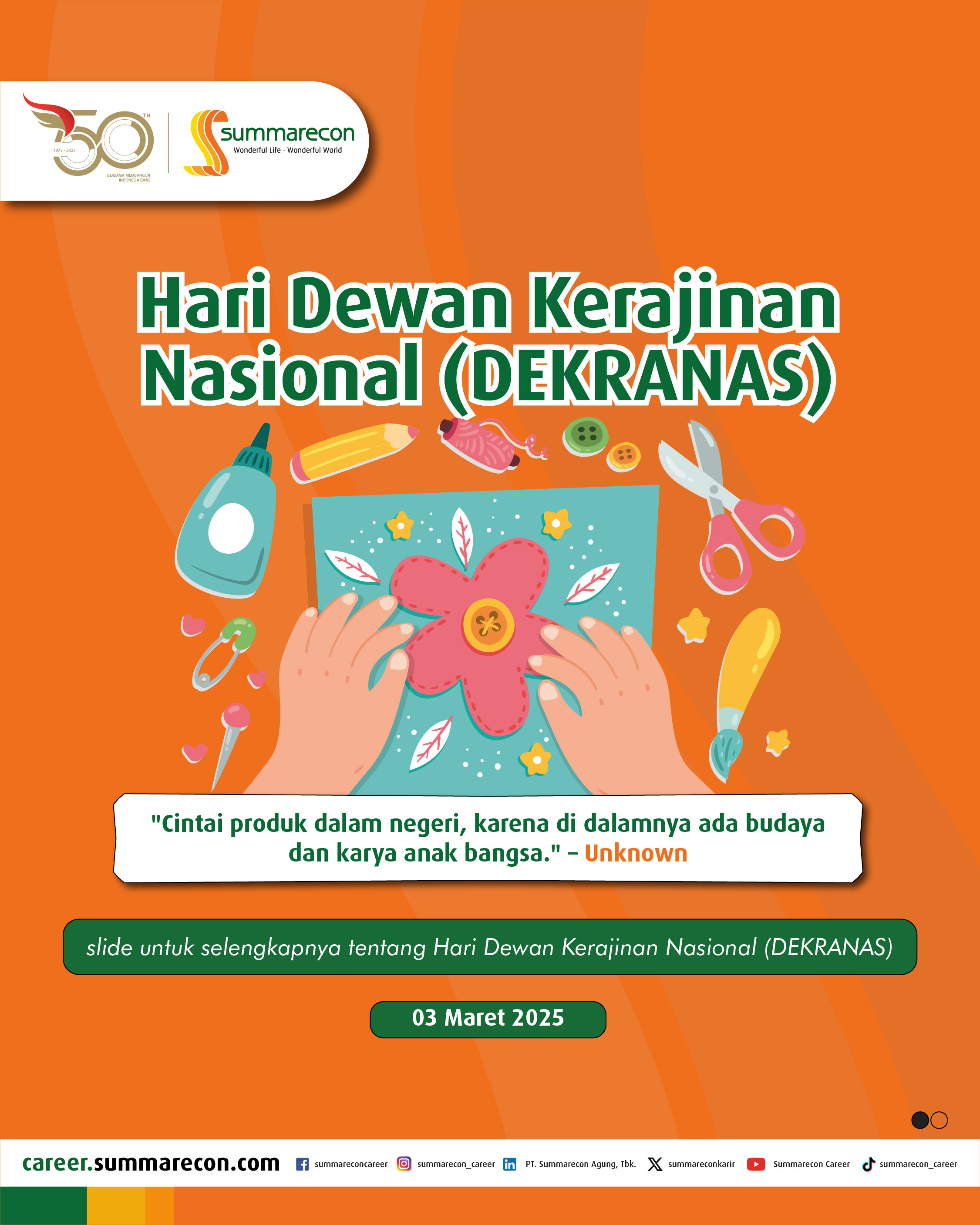 Hari Dewan Kerajinan Indonesia (DEKRANAS)