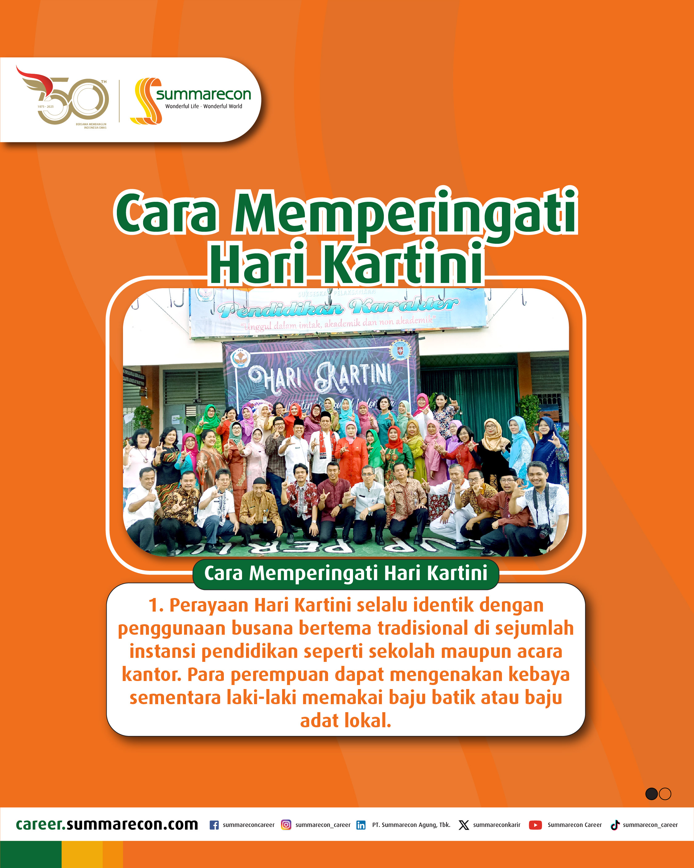 Cara Memperingati Hari Kartini (1/5)