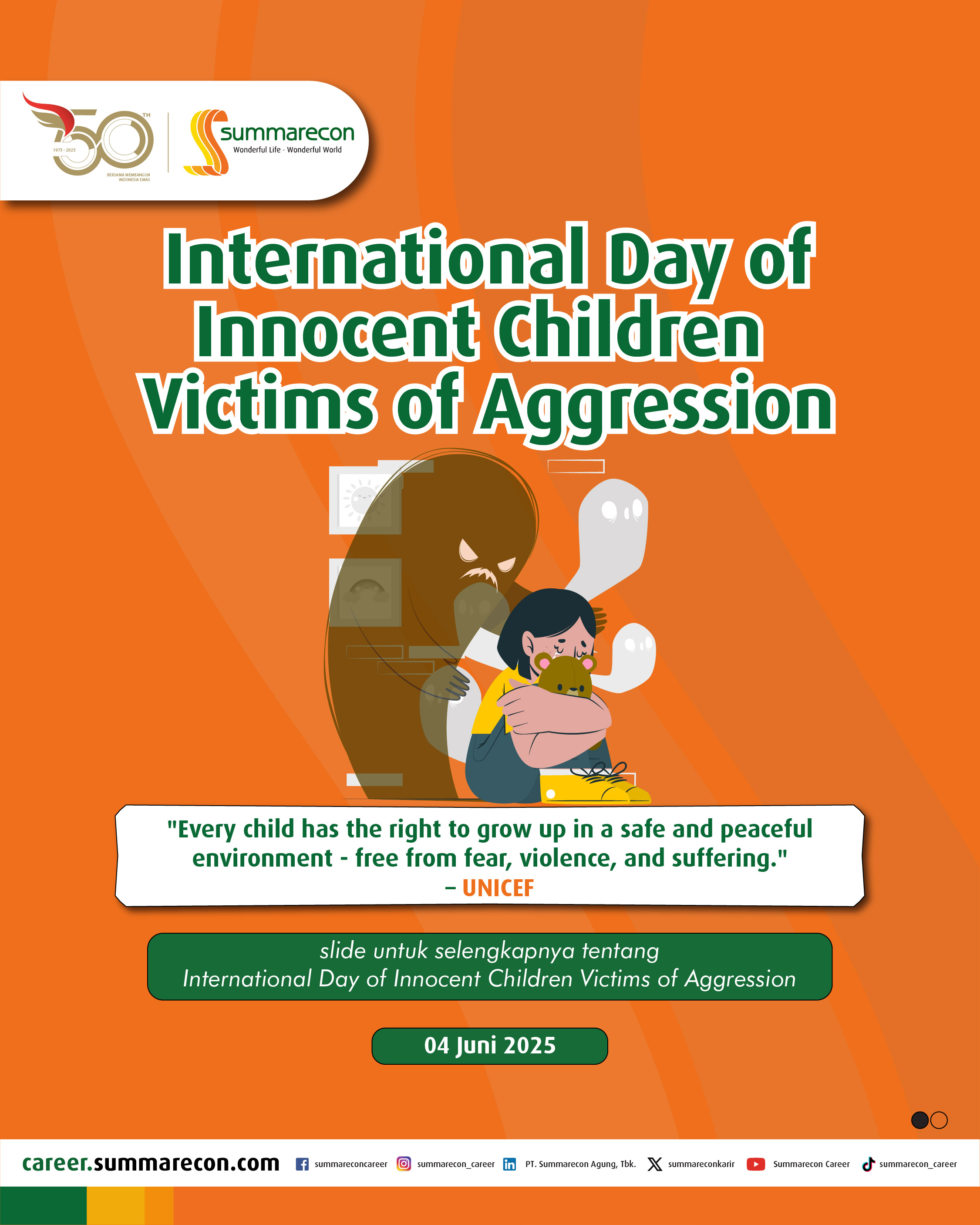 International Day of Innocent Children Victims of Aggression