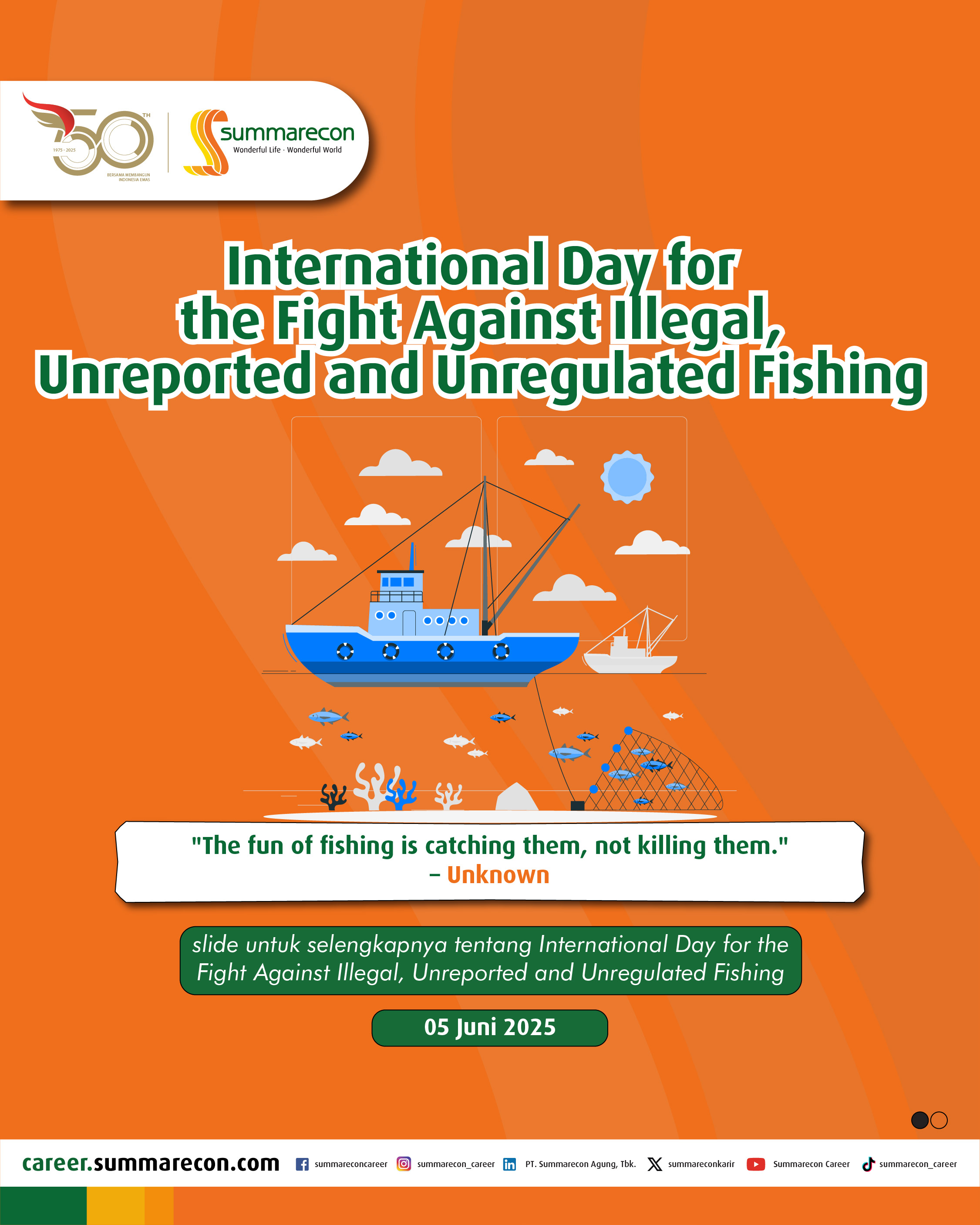 International Day for the Fight Against Illegal, Unreported and Unregulated Fishing
