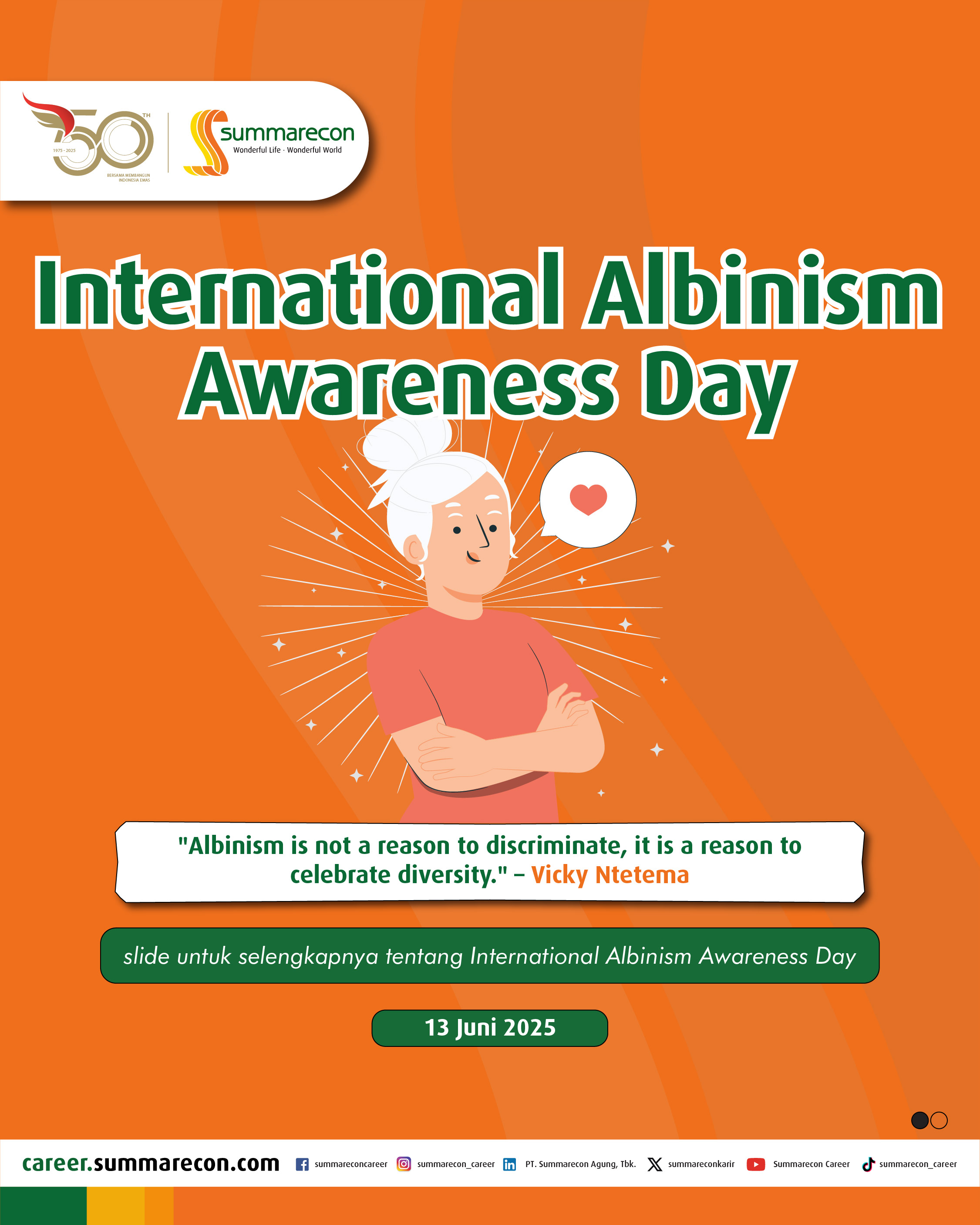 International Albinism Awareness Day