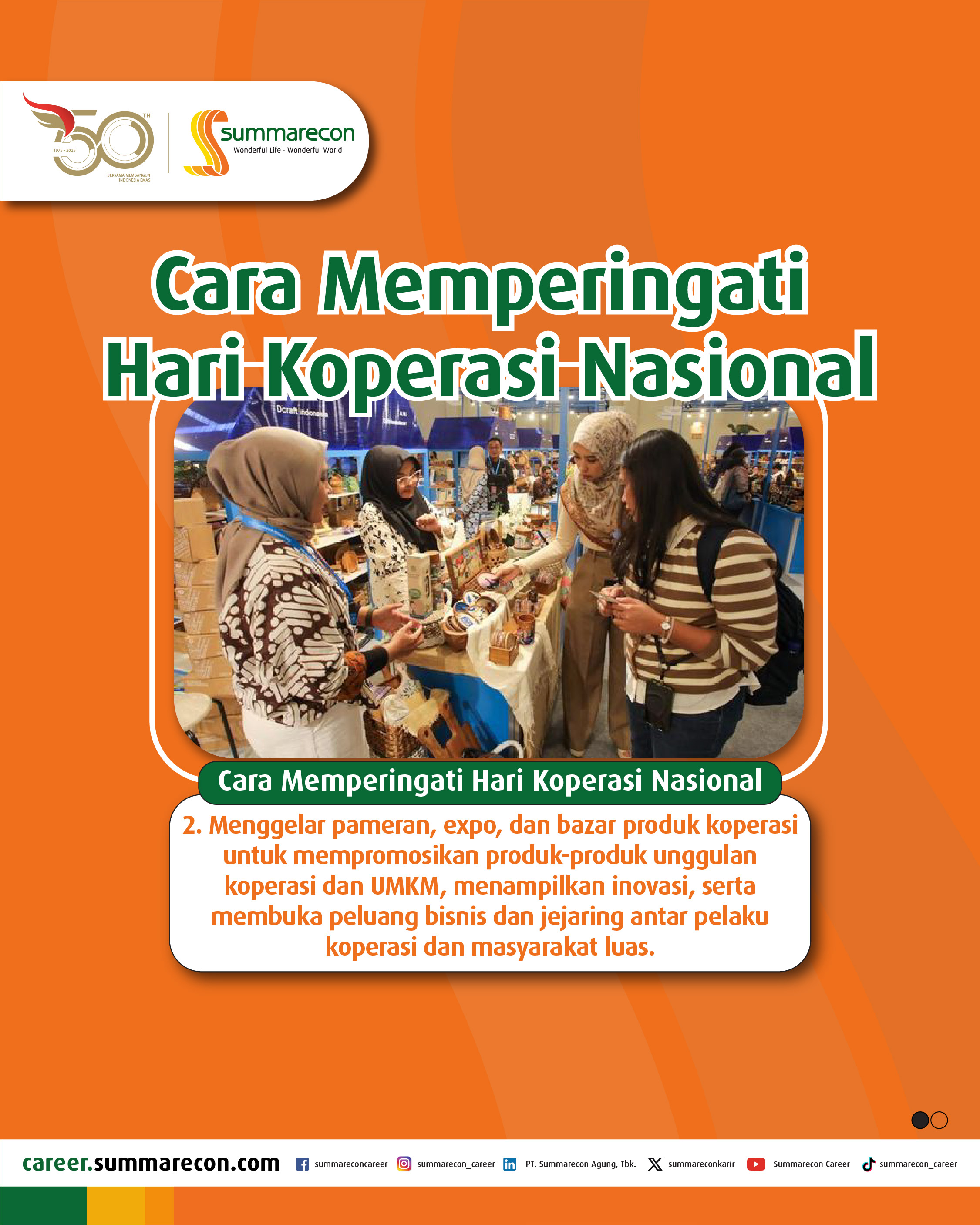 Cara Memperingati Hari Koperasi Nasional (2/3)