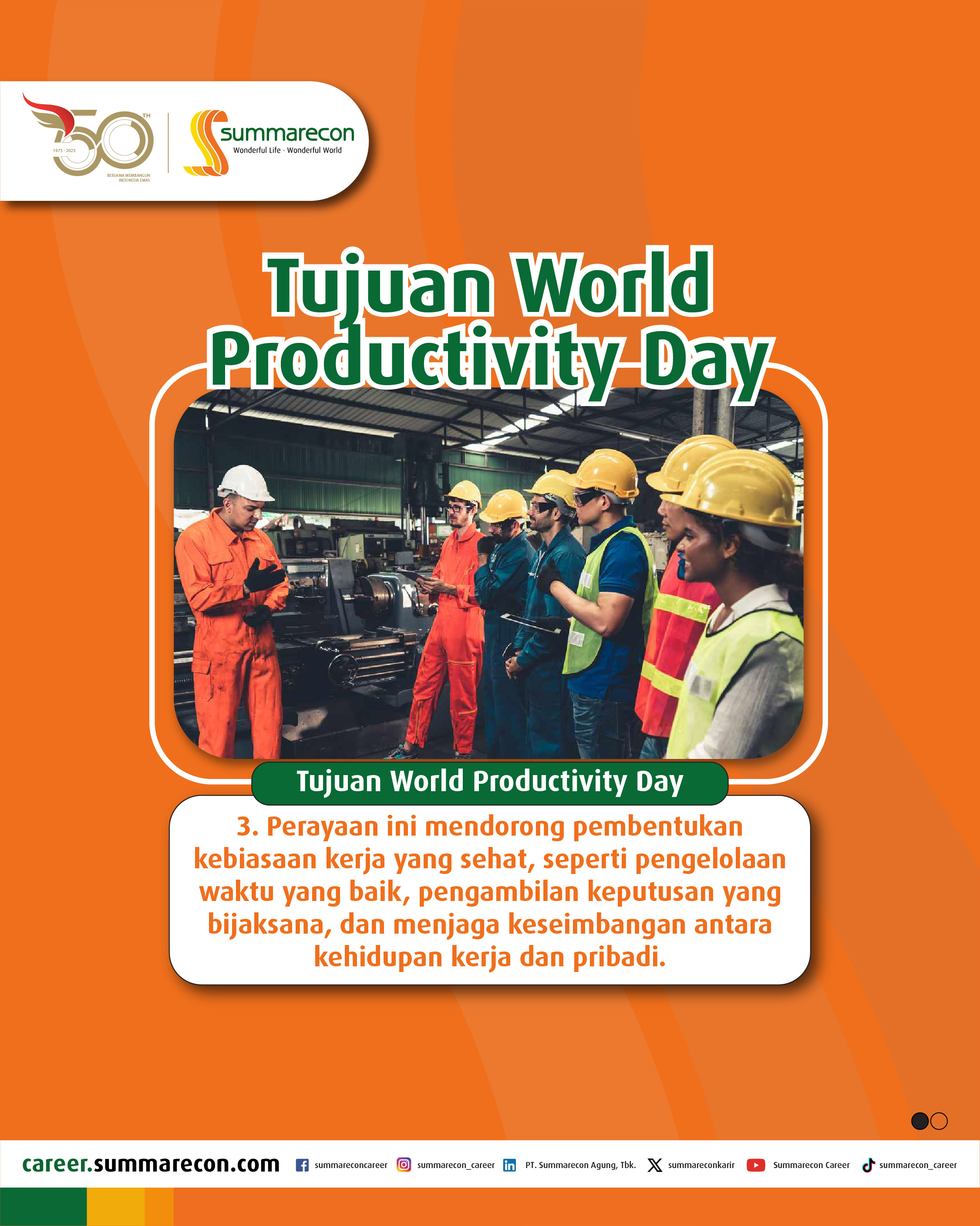 Tujuan World Productivity Day  (3/3)