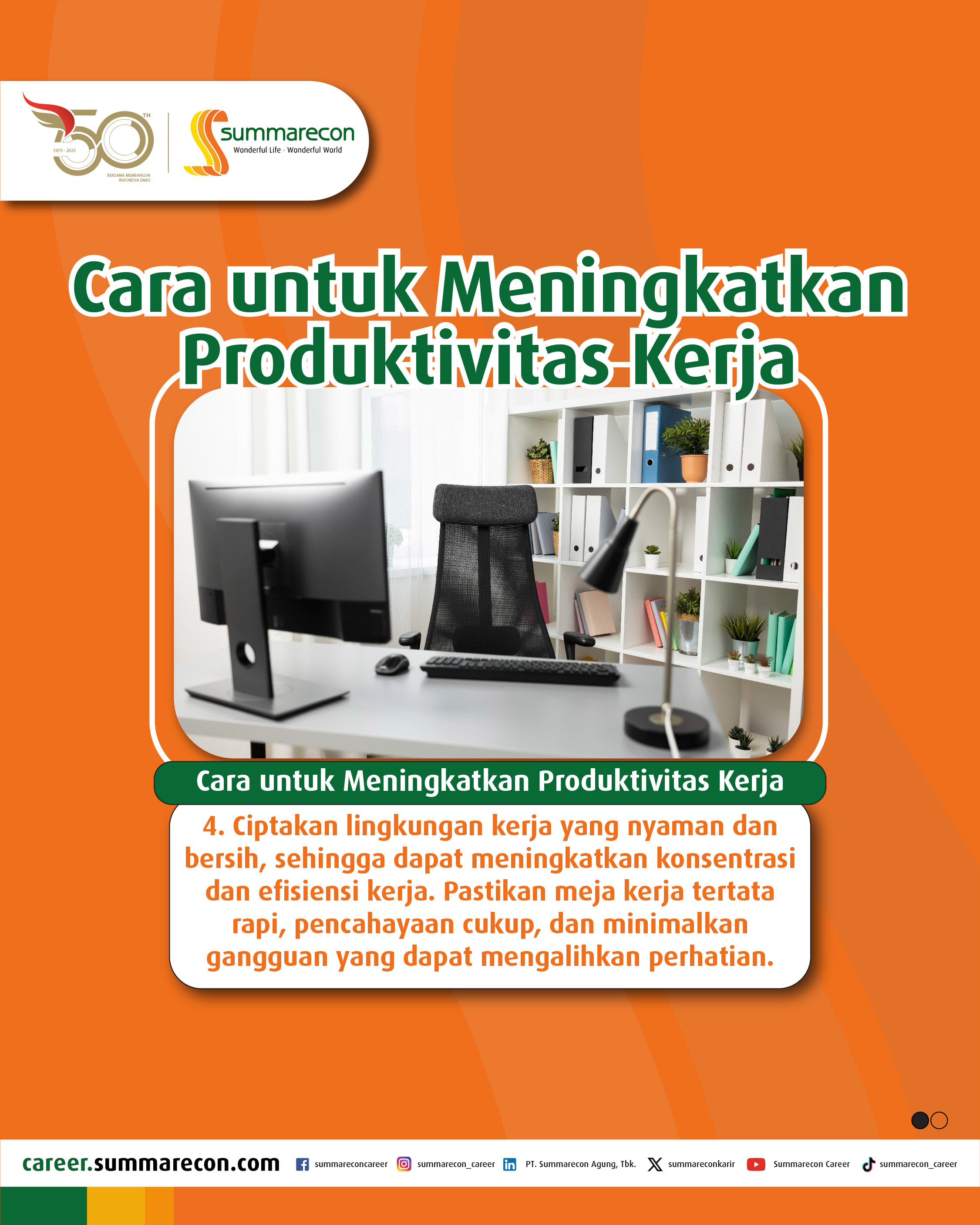 Cara untuk Meningkatkan Produktivitas Kerja  (4/4)
