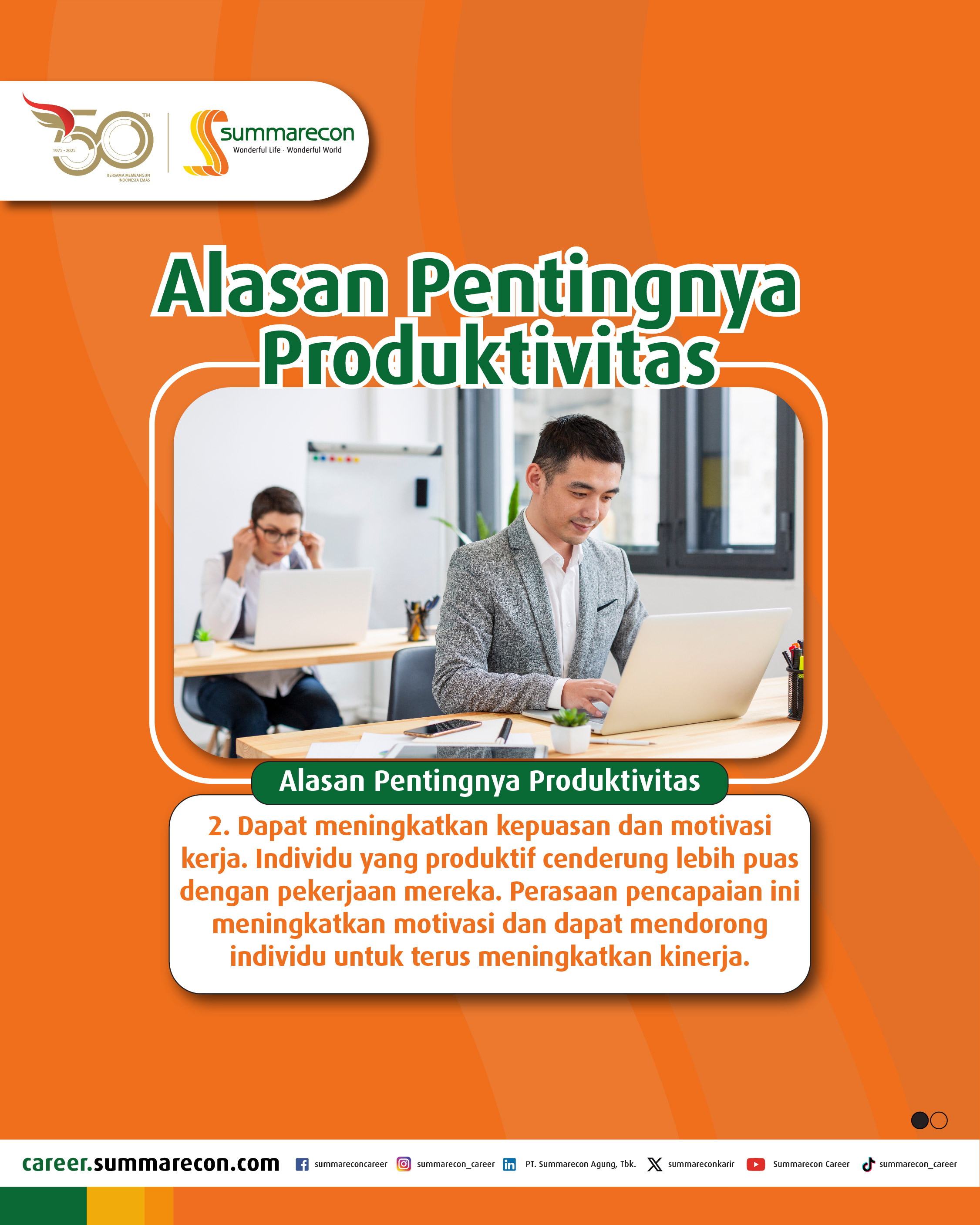 Alasan Pentingnya Produktivitas (2/4)