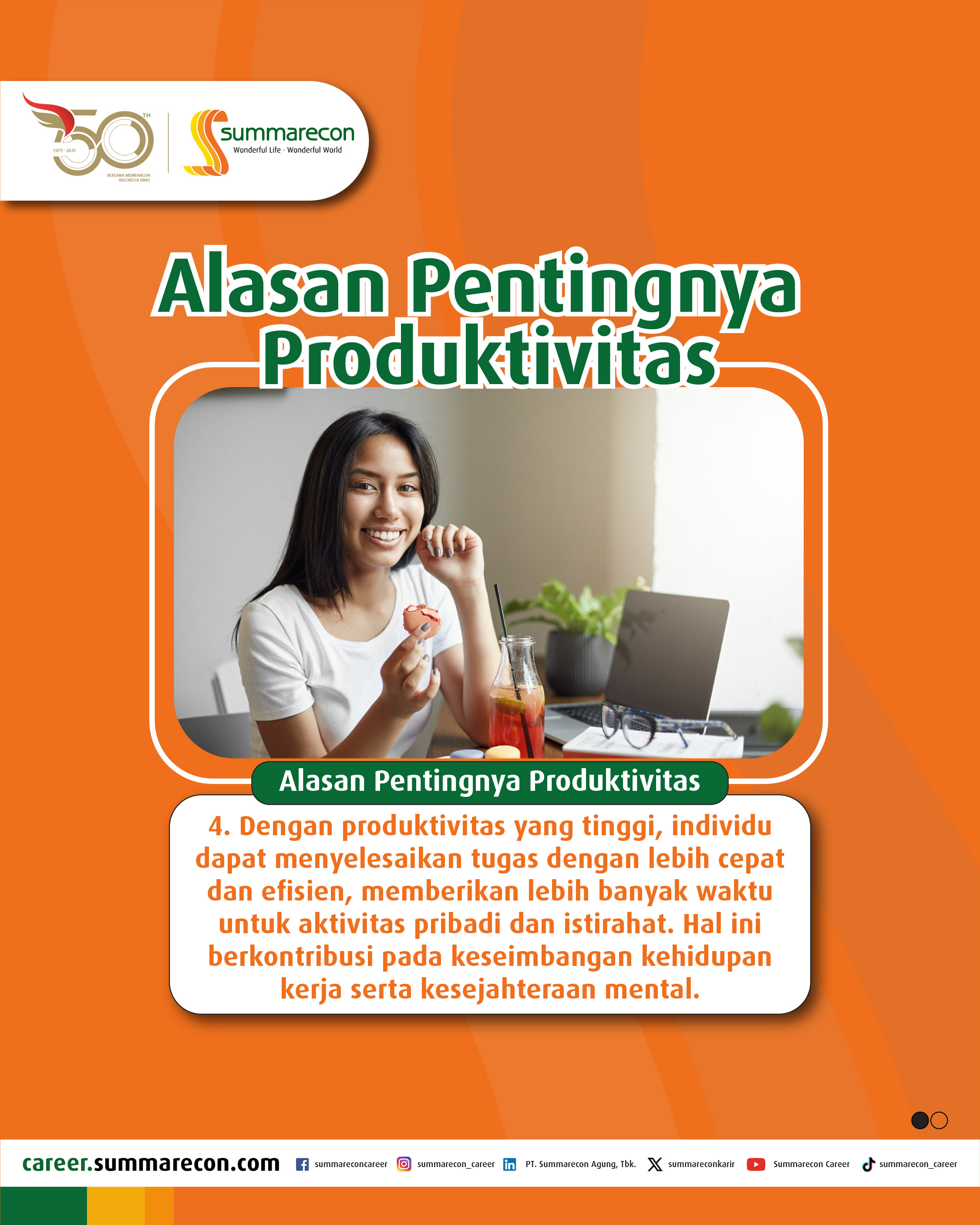 Alasan Pentingnya Produktivitas (4/4)
