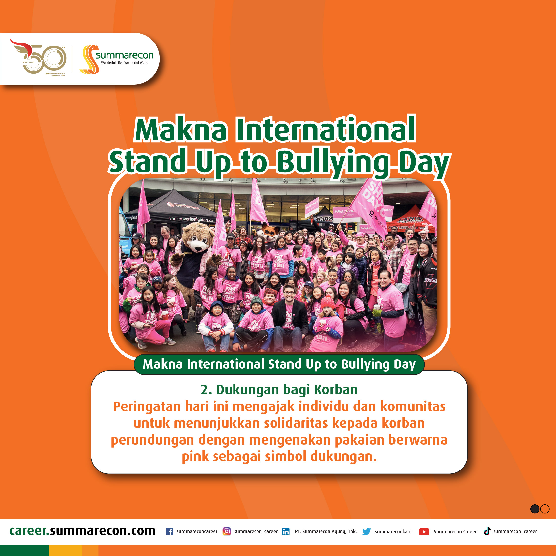 Makna International Stand Up to Bullying Day (2/4)