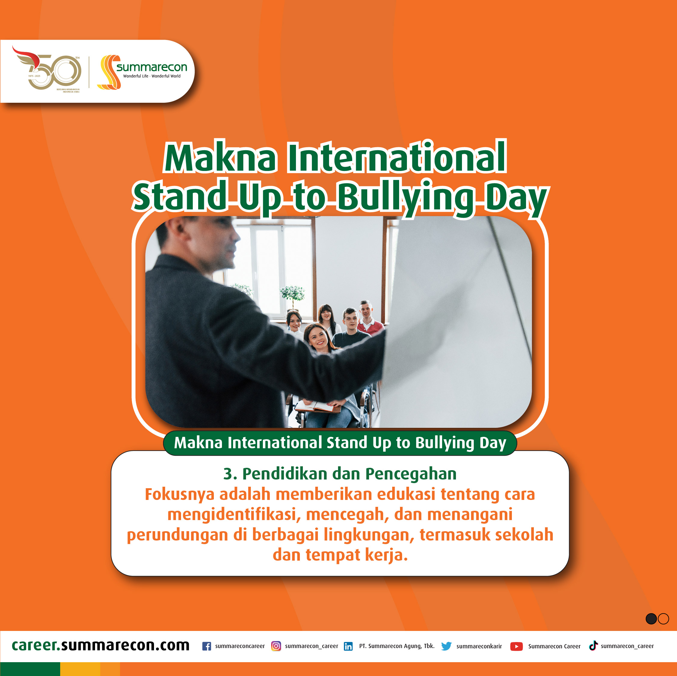 Makna International Stand Up to Bullying Day (3/4)