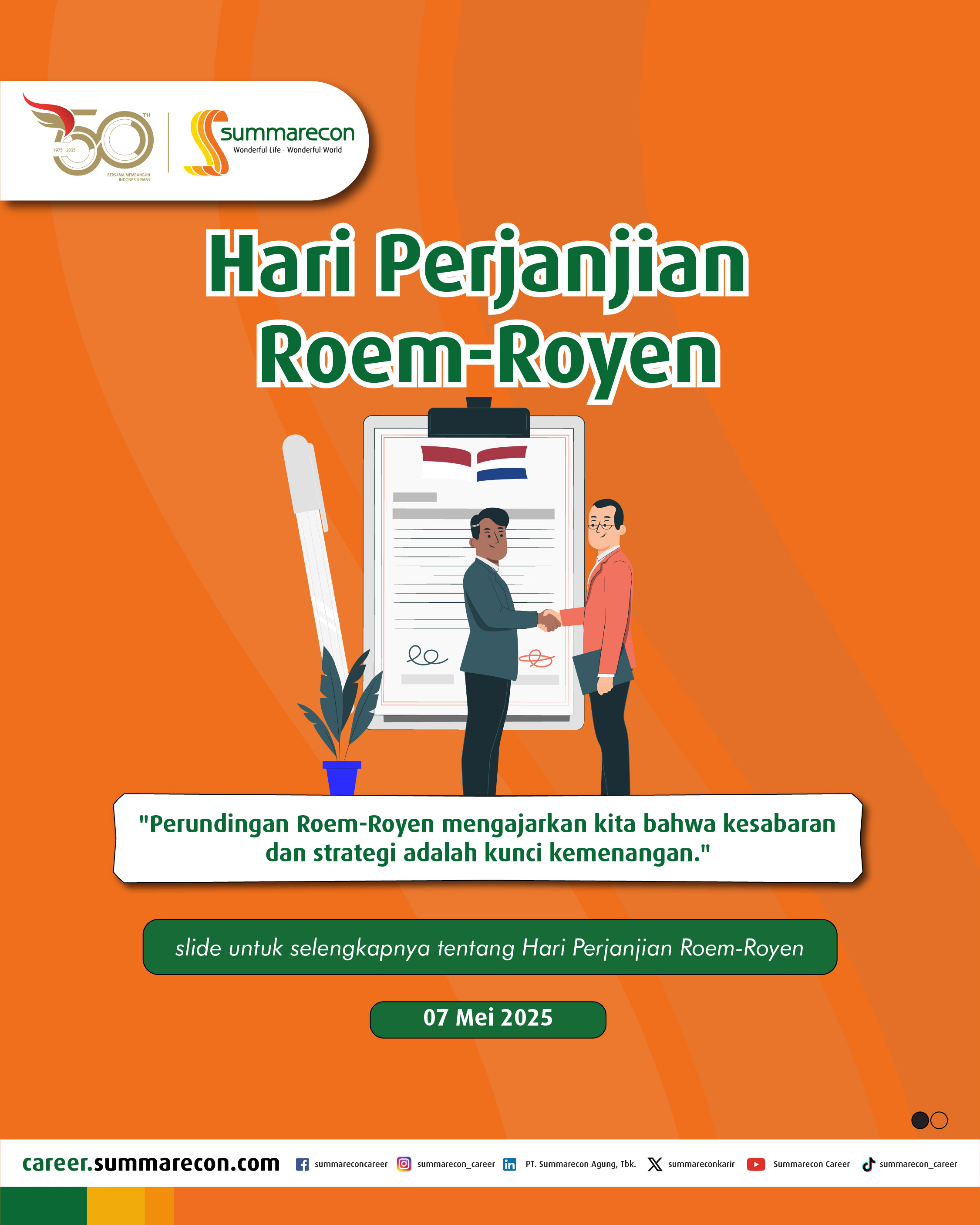 Hari Perjanjian Roem Royen