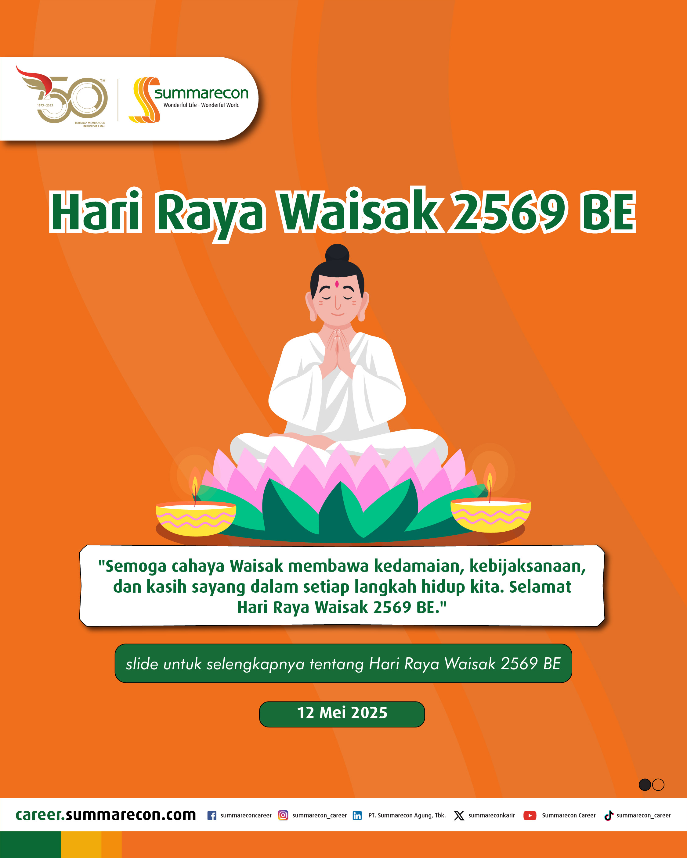 Hari Raya Waisak 2569 BE