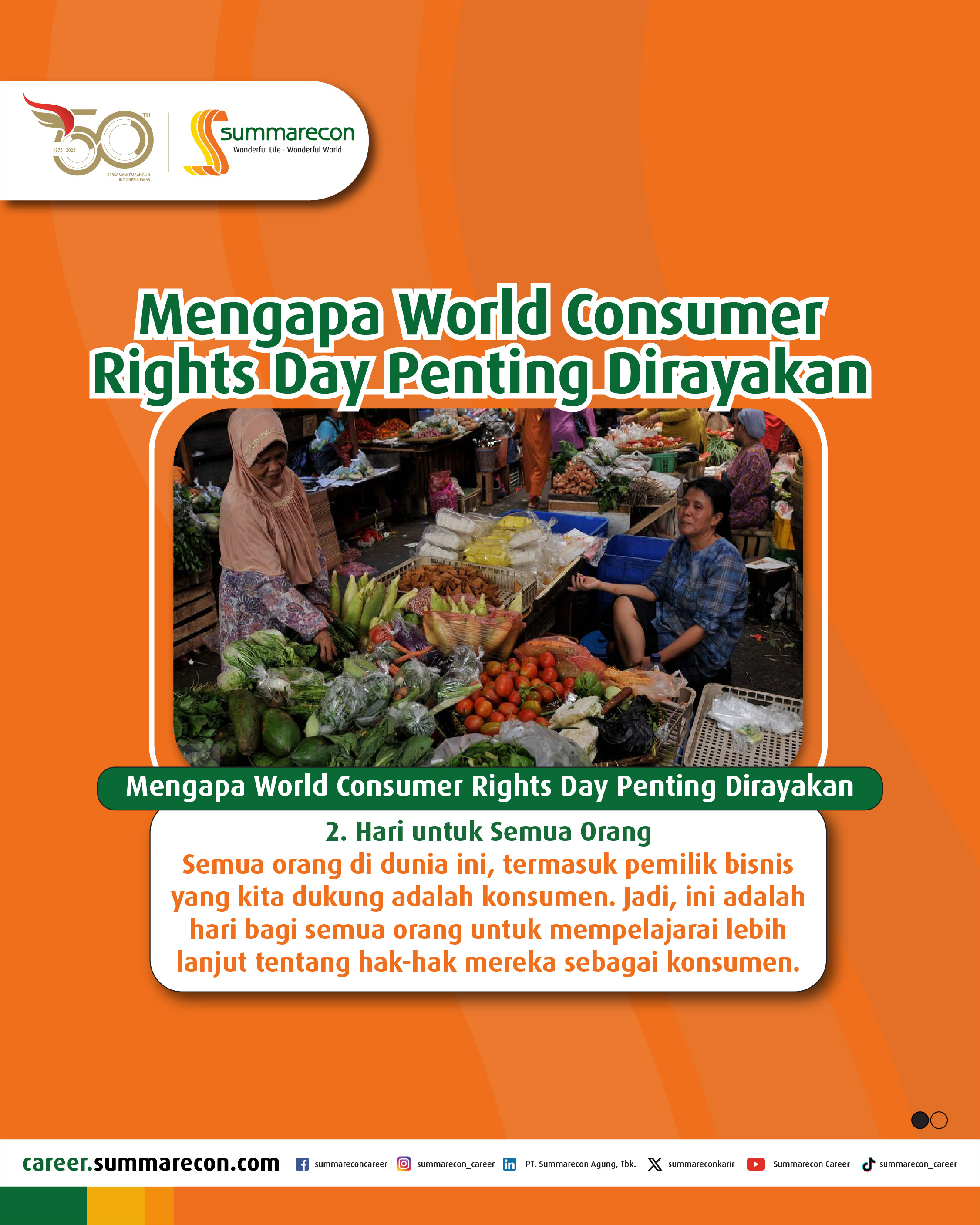 Mengapa World Consumer Rights Day Penting Dirayakan (2/3)