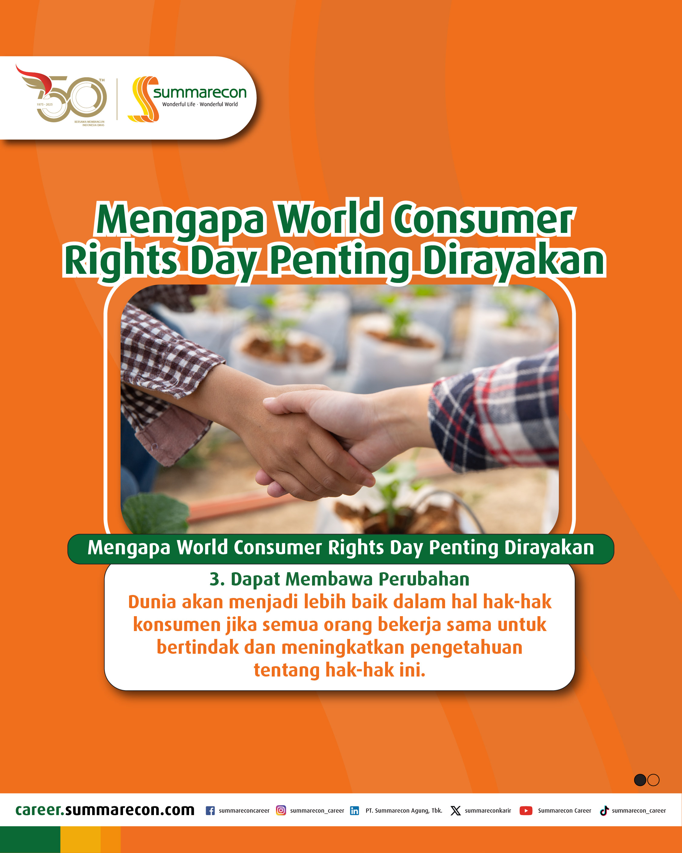 Mengapa World Consumer Rights Day Penting Dirayakan (3/3)