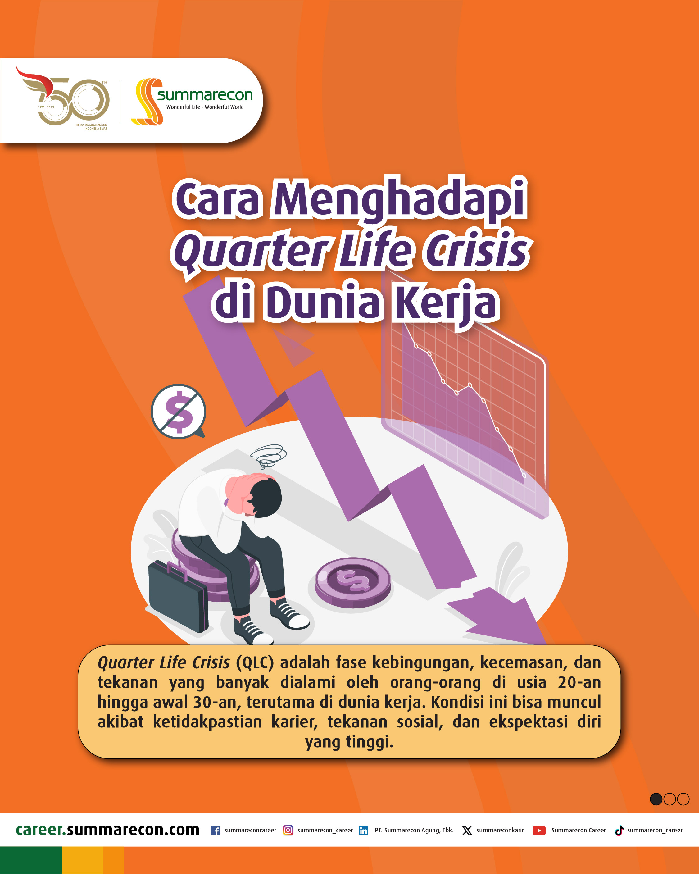 Cara Menghadapi Quarter Life Crisis di Dunia Kerja