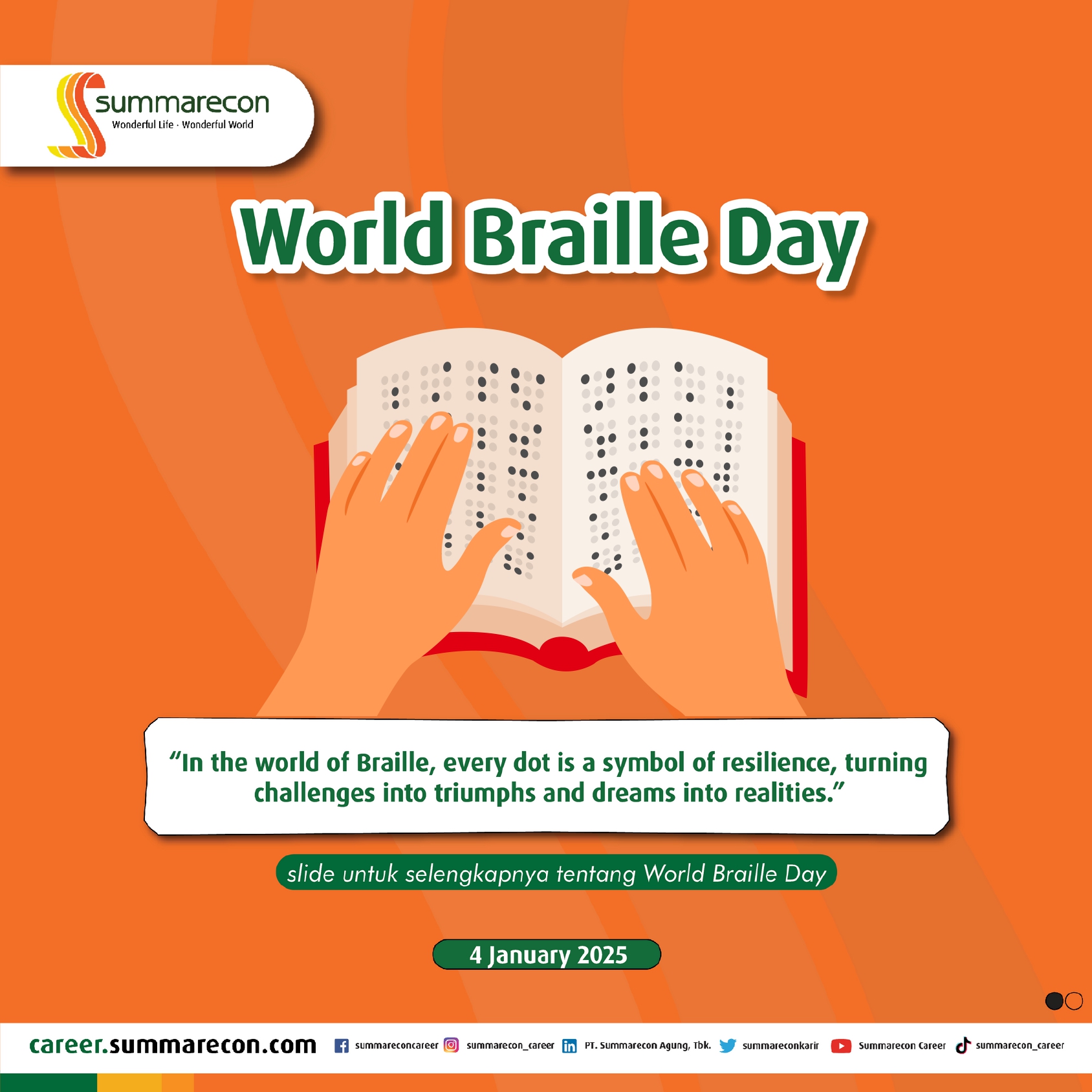 World Braille Day