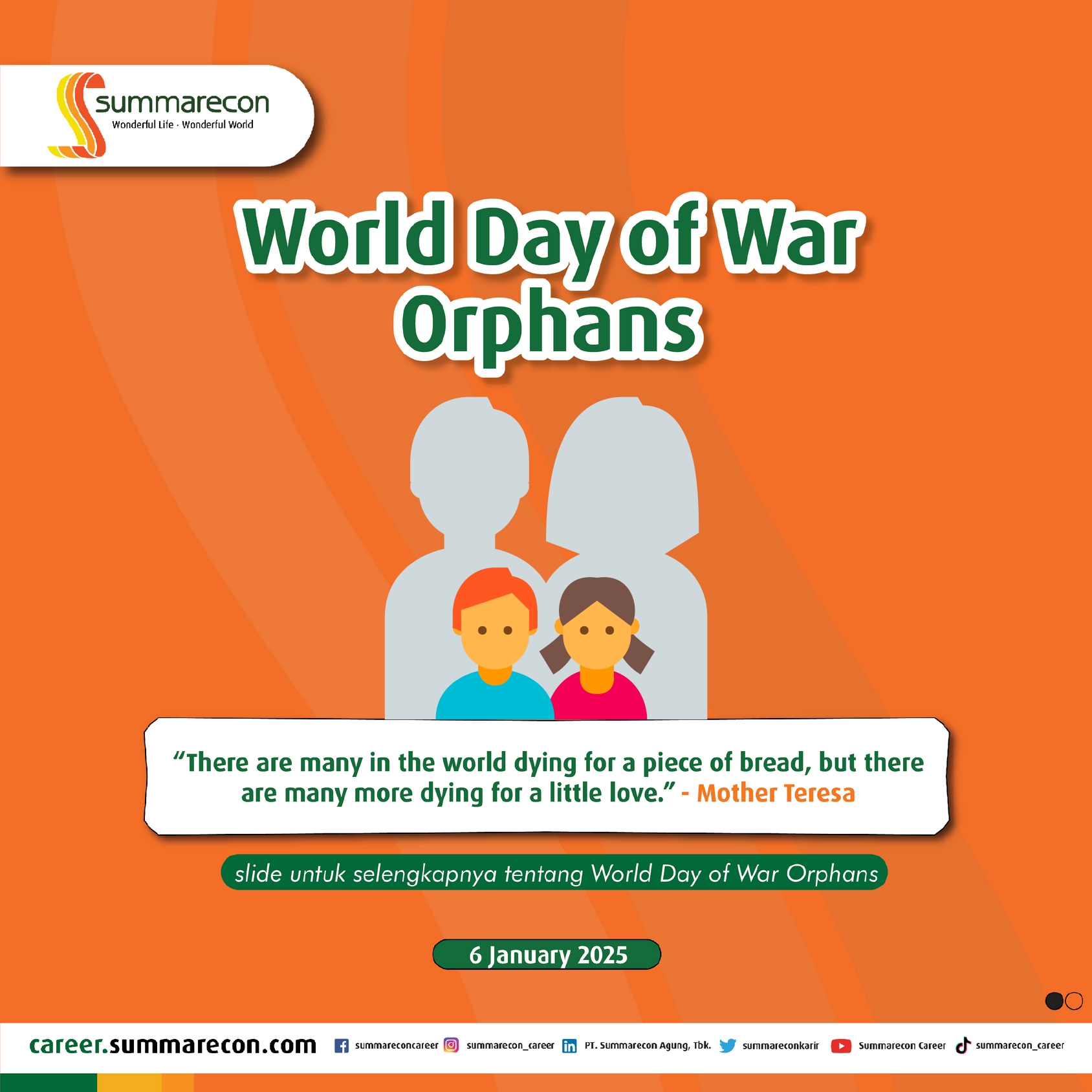 World Day of War Orphans