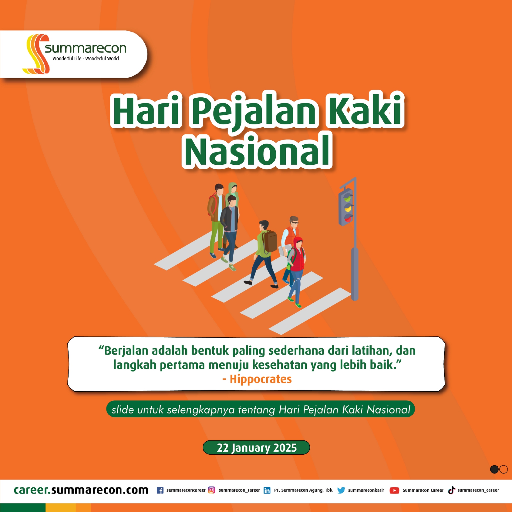 Hari Pejalan Kaki Nasional