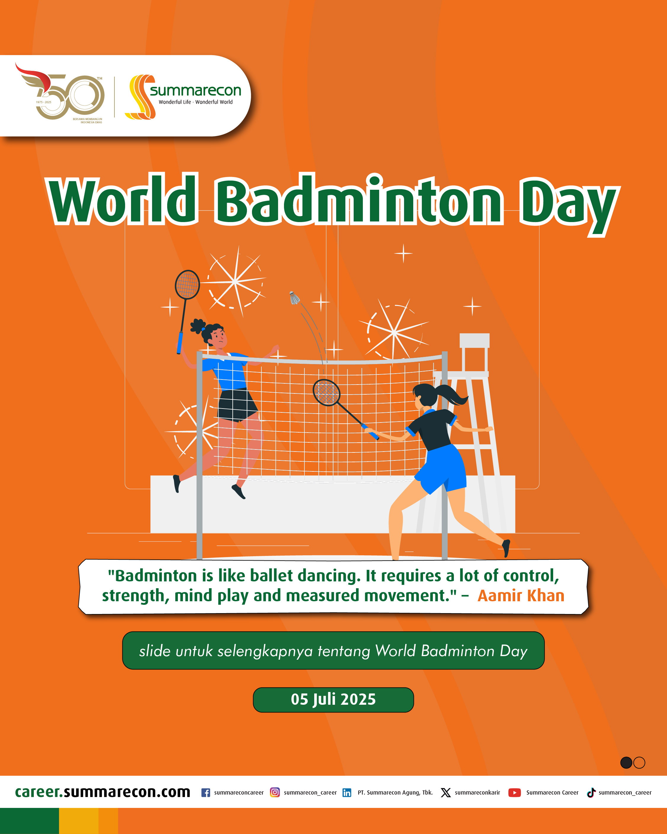 World Badminton Day