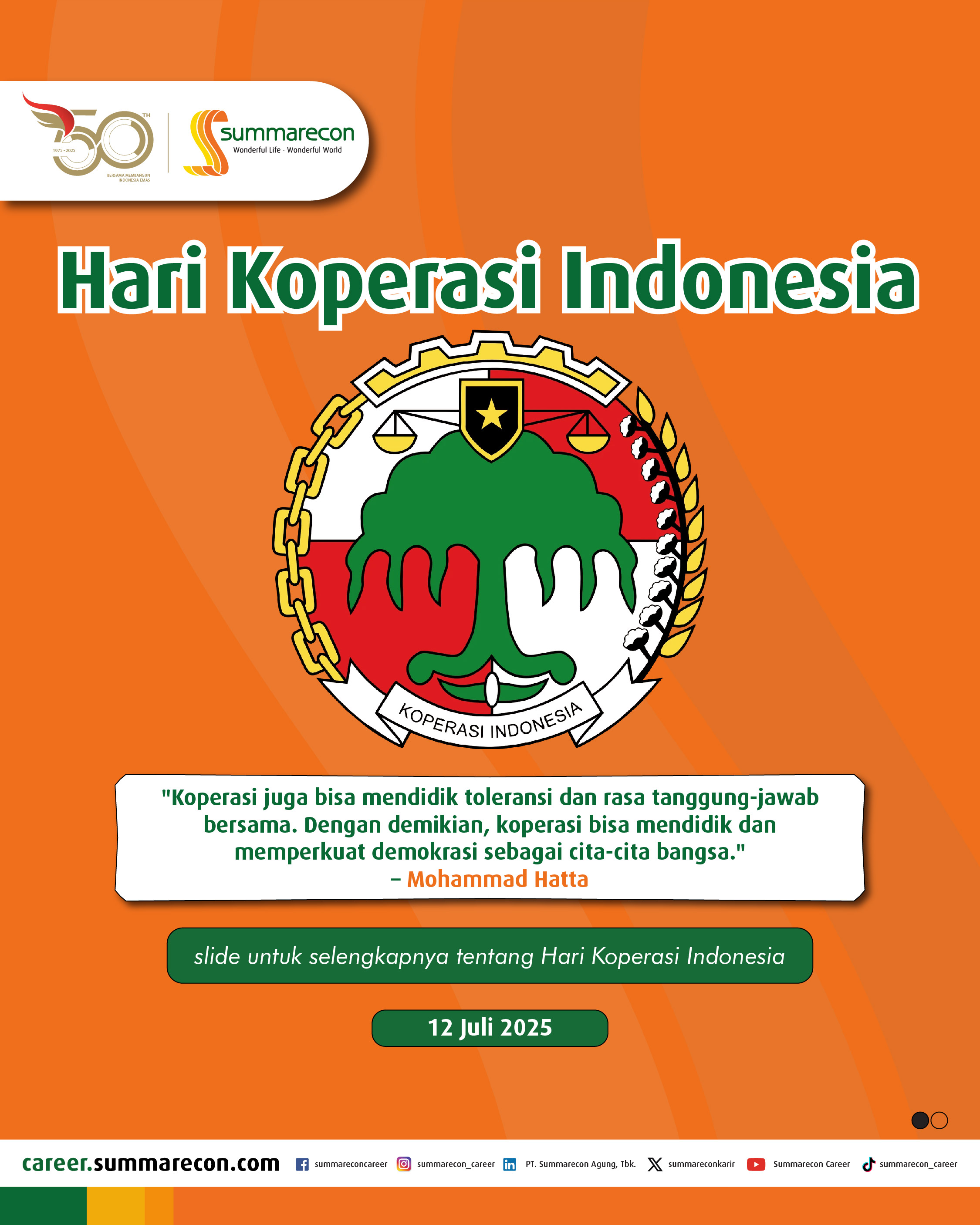 Hari Koperasi Indonesia