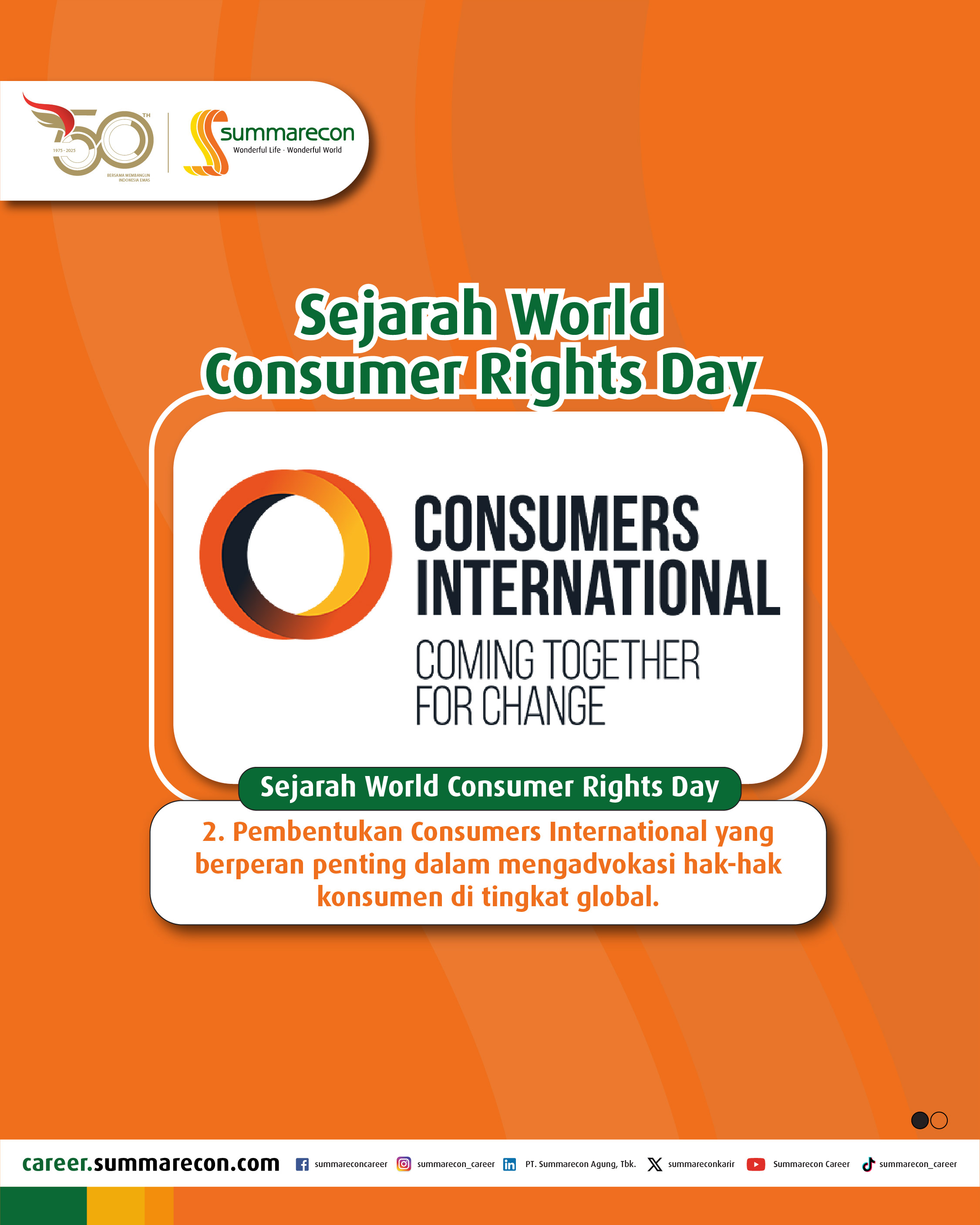 Sejarah World Consumer Rights Day (2/5)