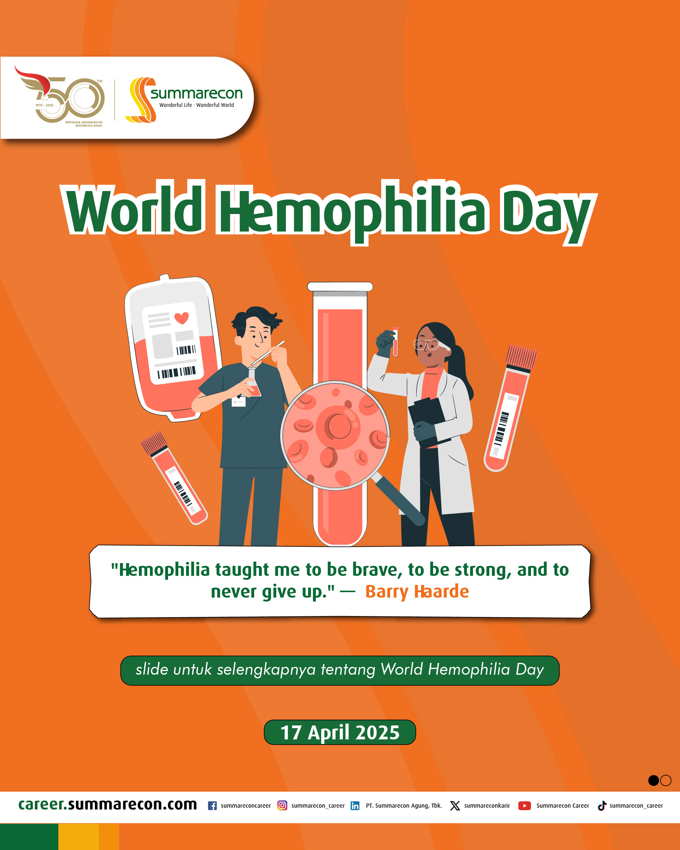 World Hemophilia Day